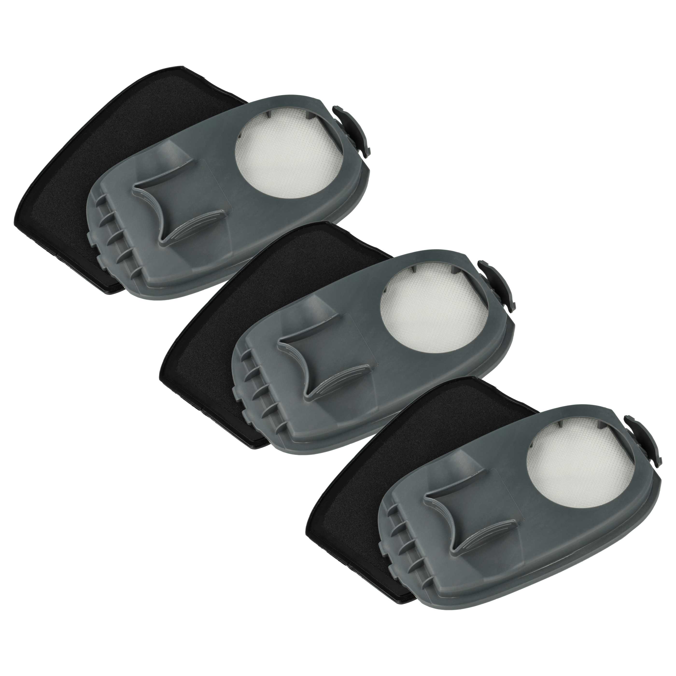 3x Filter replaces Philips XV1791/01 for Philips Vacuum Cleaner, filter class H10