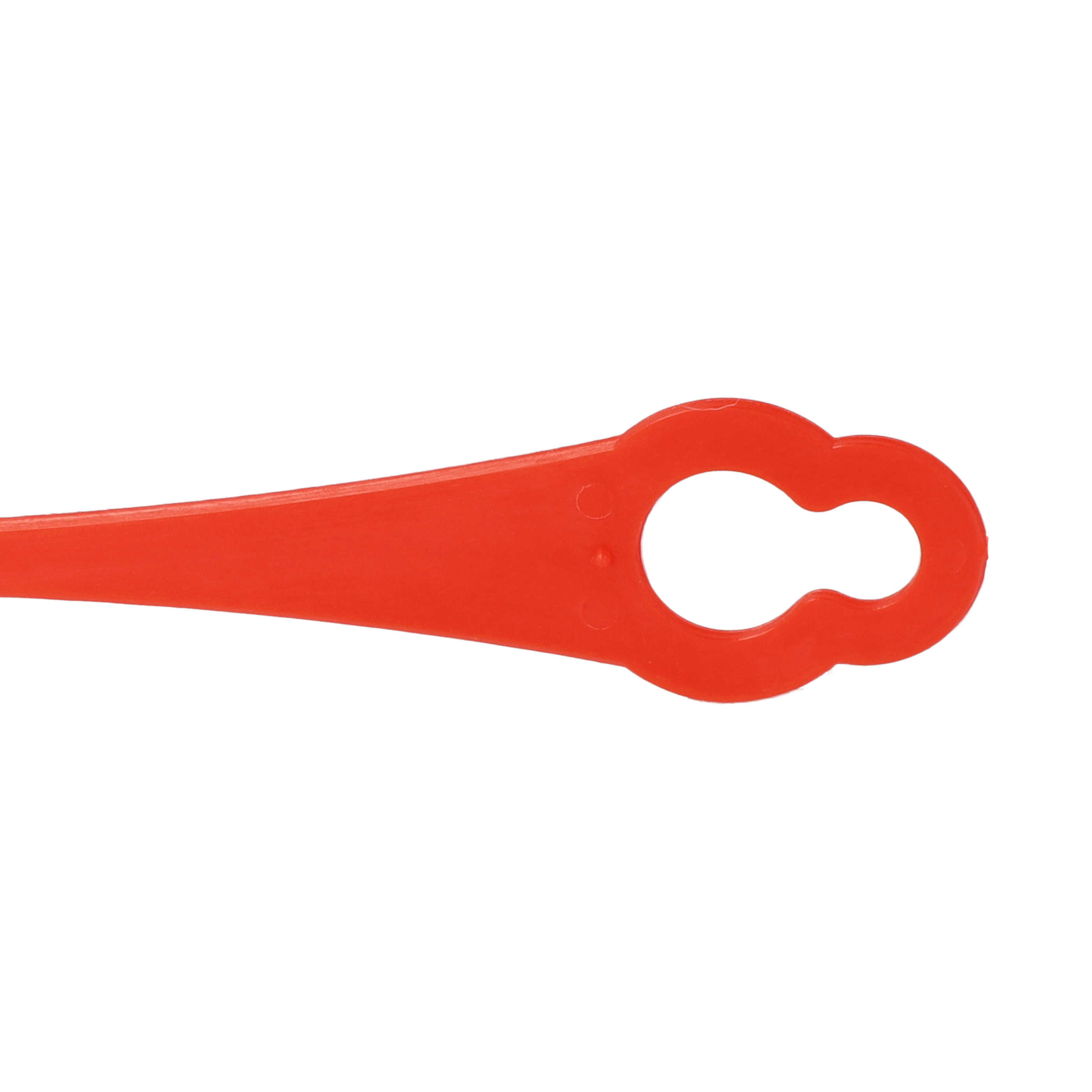 20x Lames remplace ALM BQ026 pour débroussailleuse – Couteaux nylon / plastique, Rot