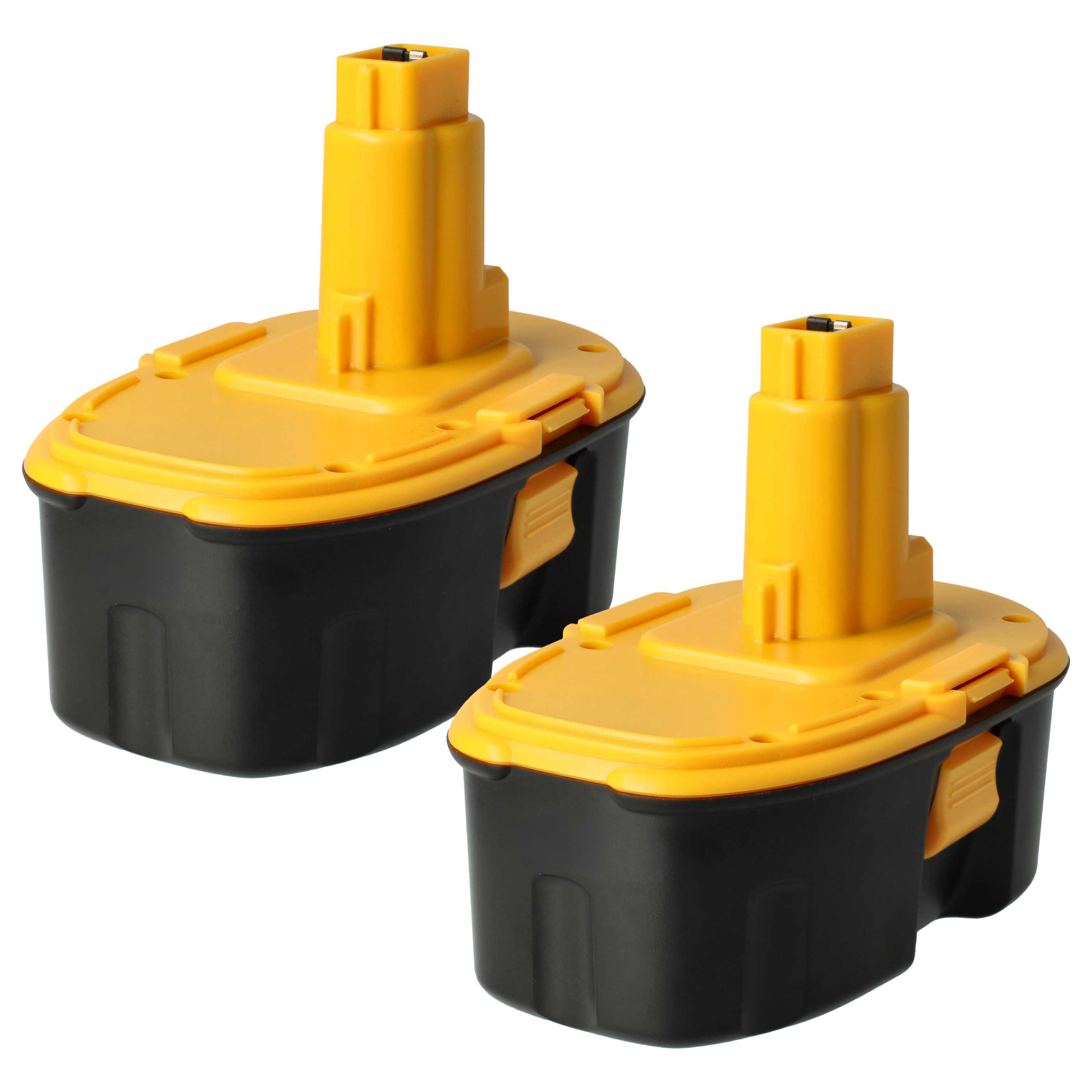 2x Battery suitable for Dewalt DC385 Electric Power Tool - 4000 mAh, 18 V, NiMH