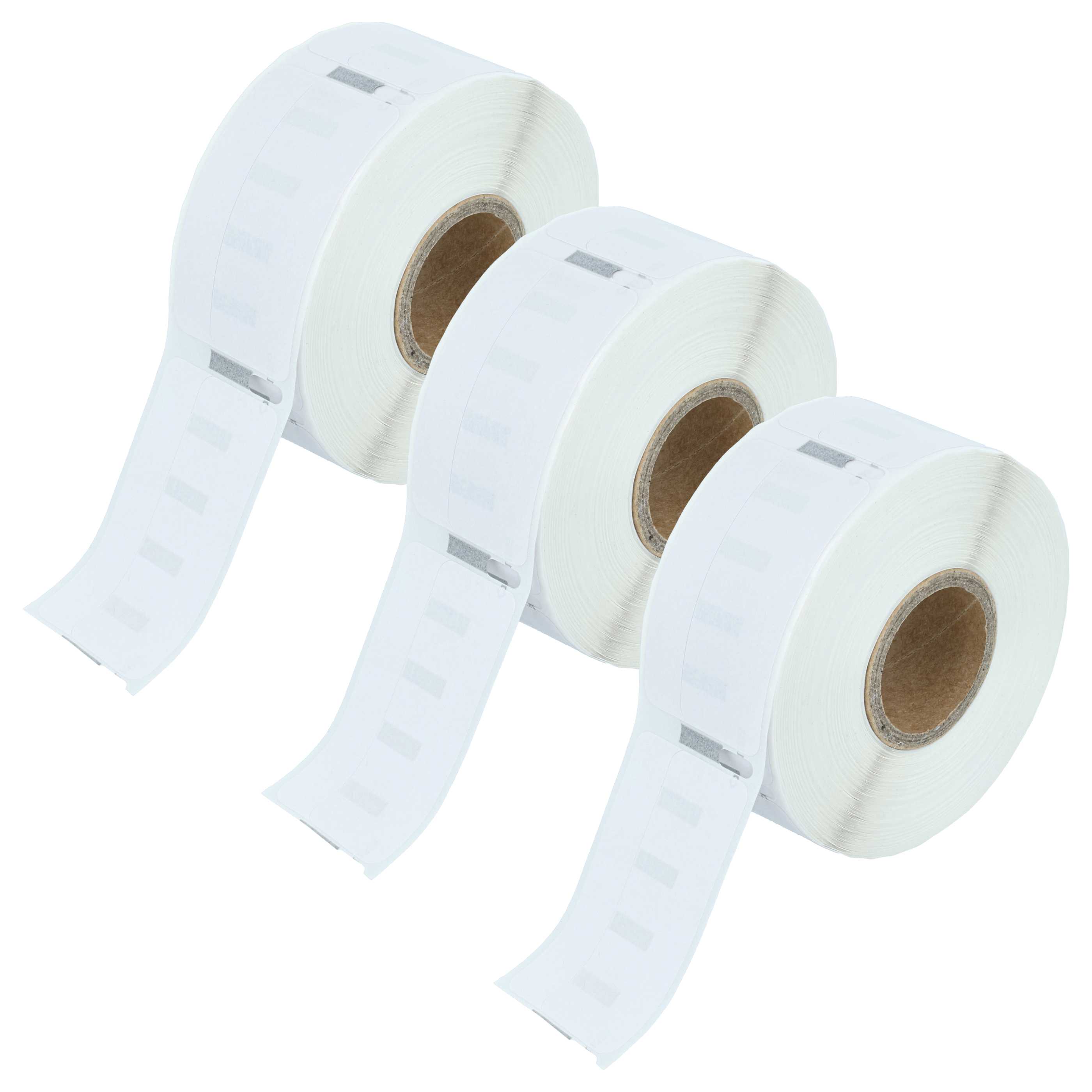 3x Label Roll replaces Dymo 11355 Labeller - 19 mm x 51 mm
