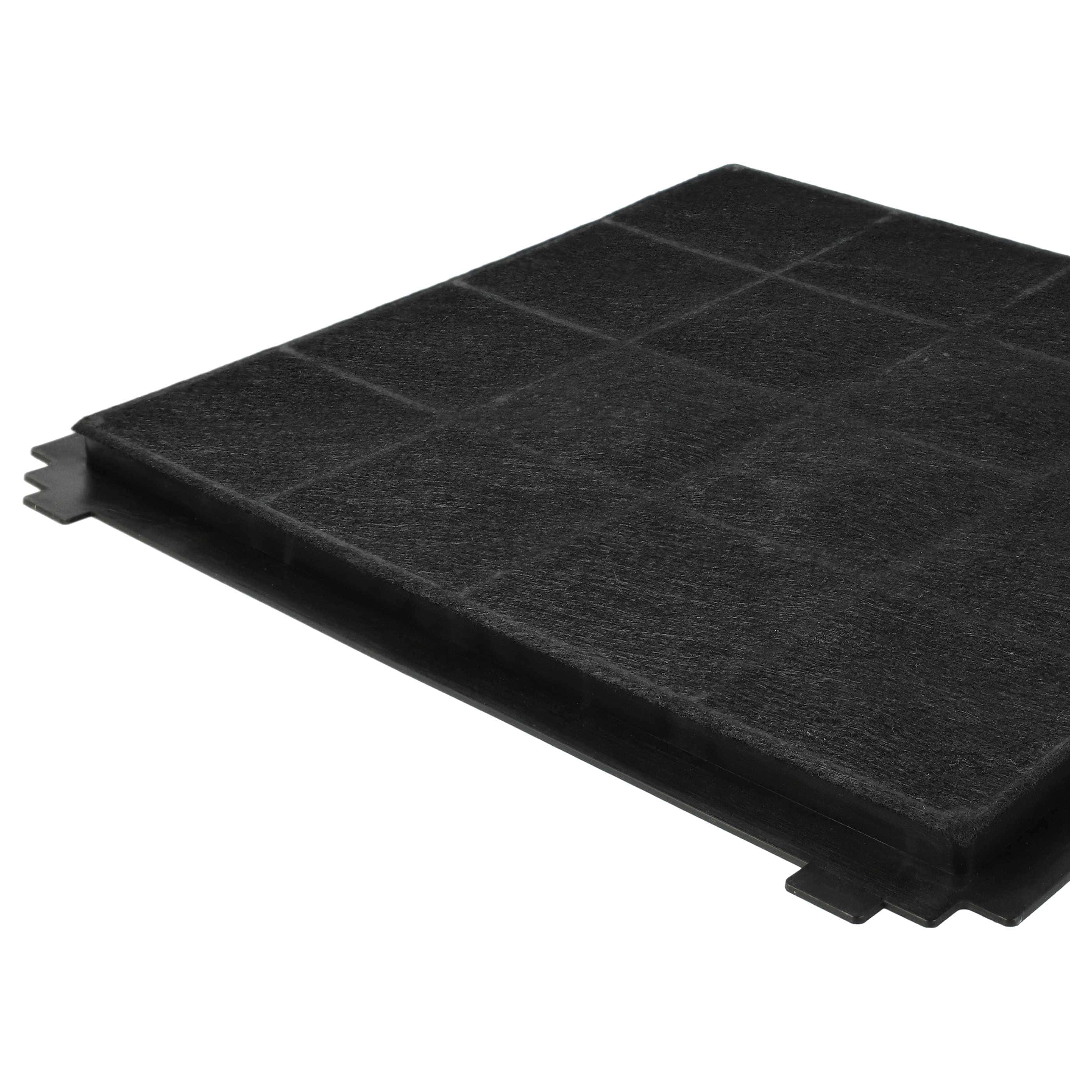 4x Filtres à charbon actif remplace 5Z9110X1, AFCFCA329, AFCFCA329B, AFFCA329, AFFCA329B pour hotte Blaupunkt