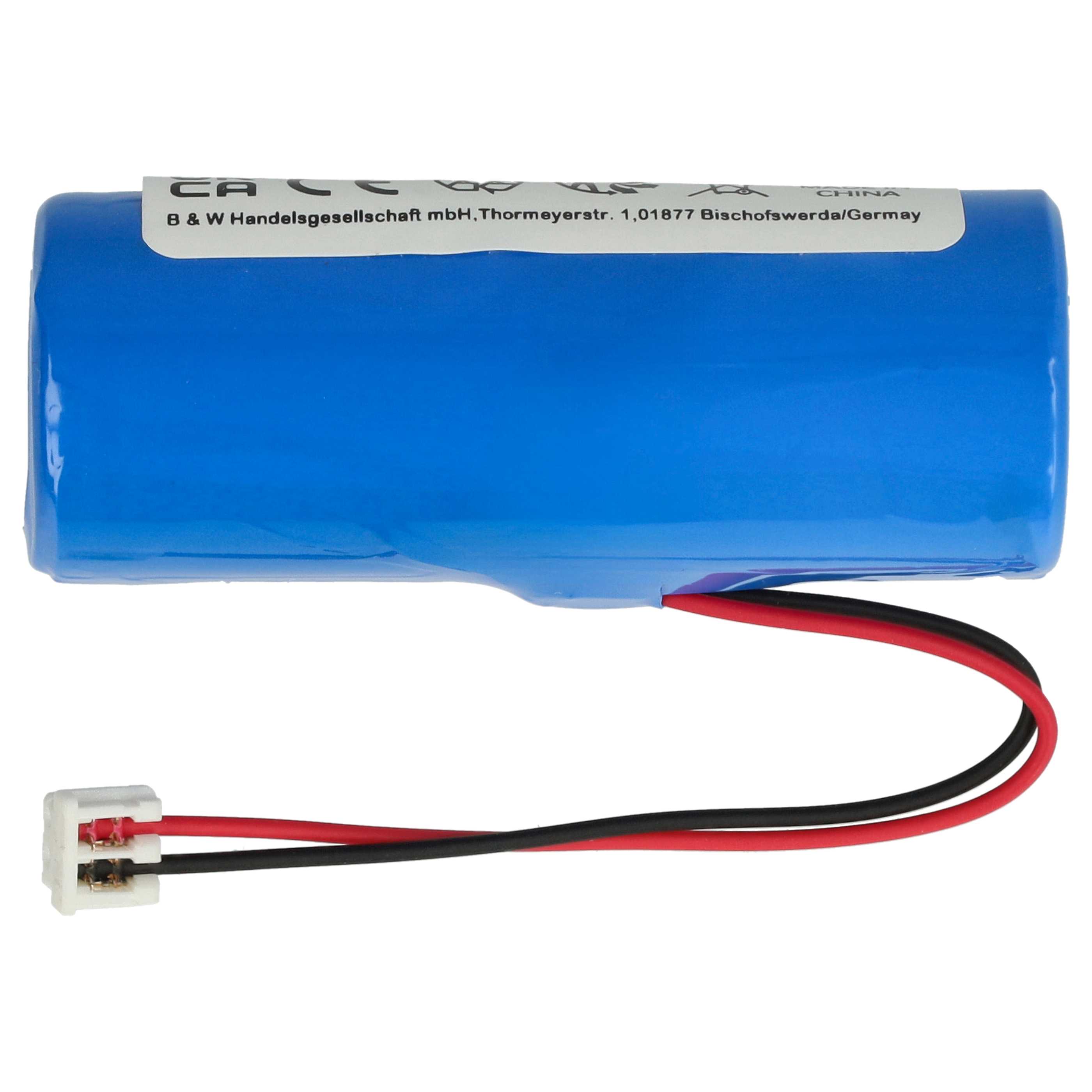 Batteria per rasoio sostituisce Wella 1/UR18500L, 1531582 - 1400mAh 3,7V Li-Poly