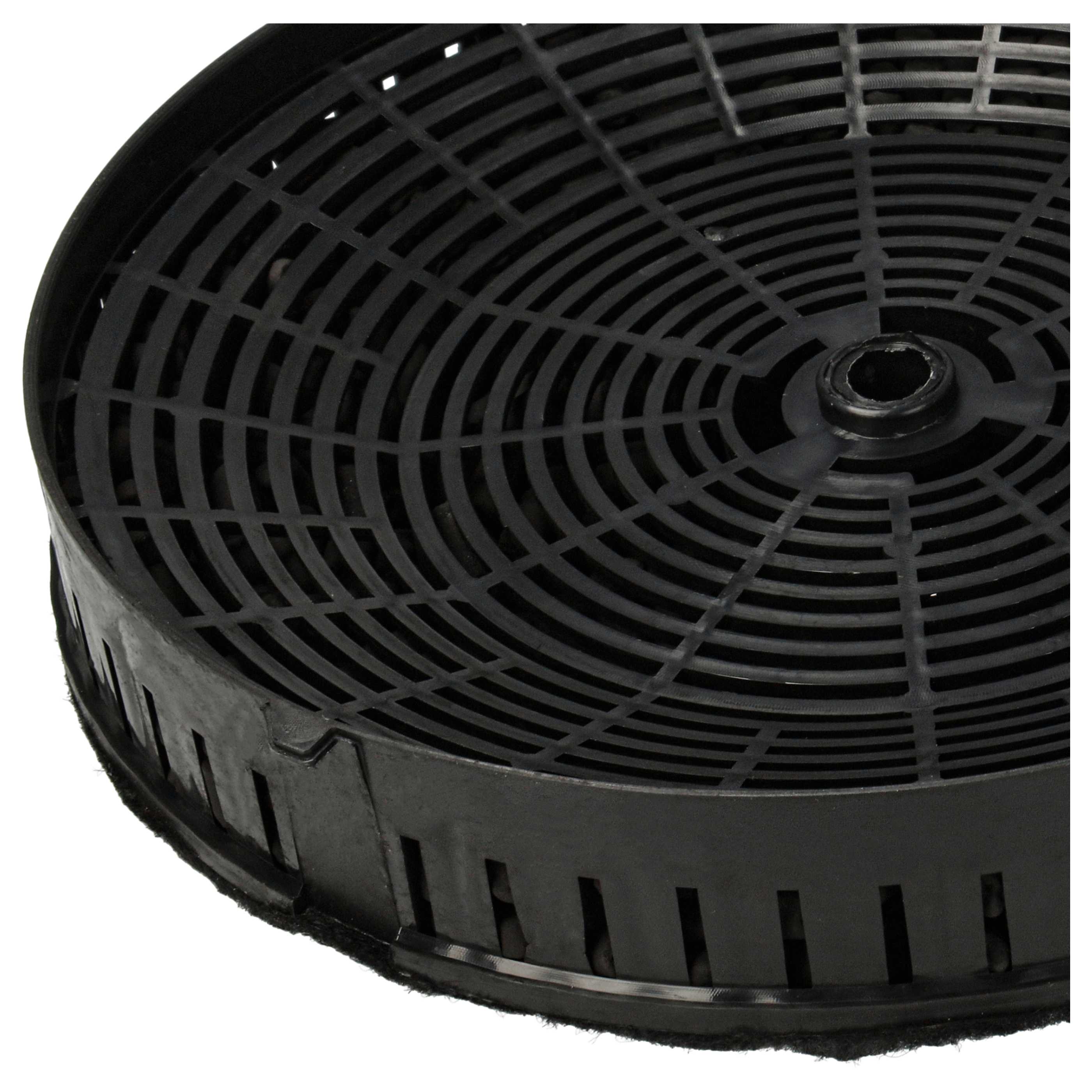 4x Filtres à charbon actif remplace AEG 405517113/8, 4055171138, 405521750, 405517113 pour hotte Zanussi
