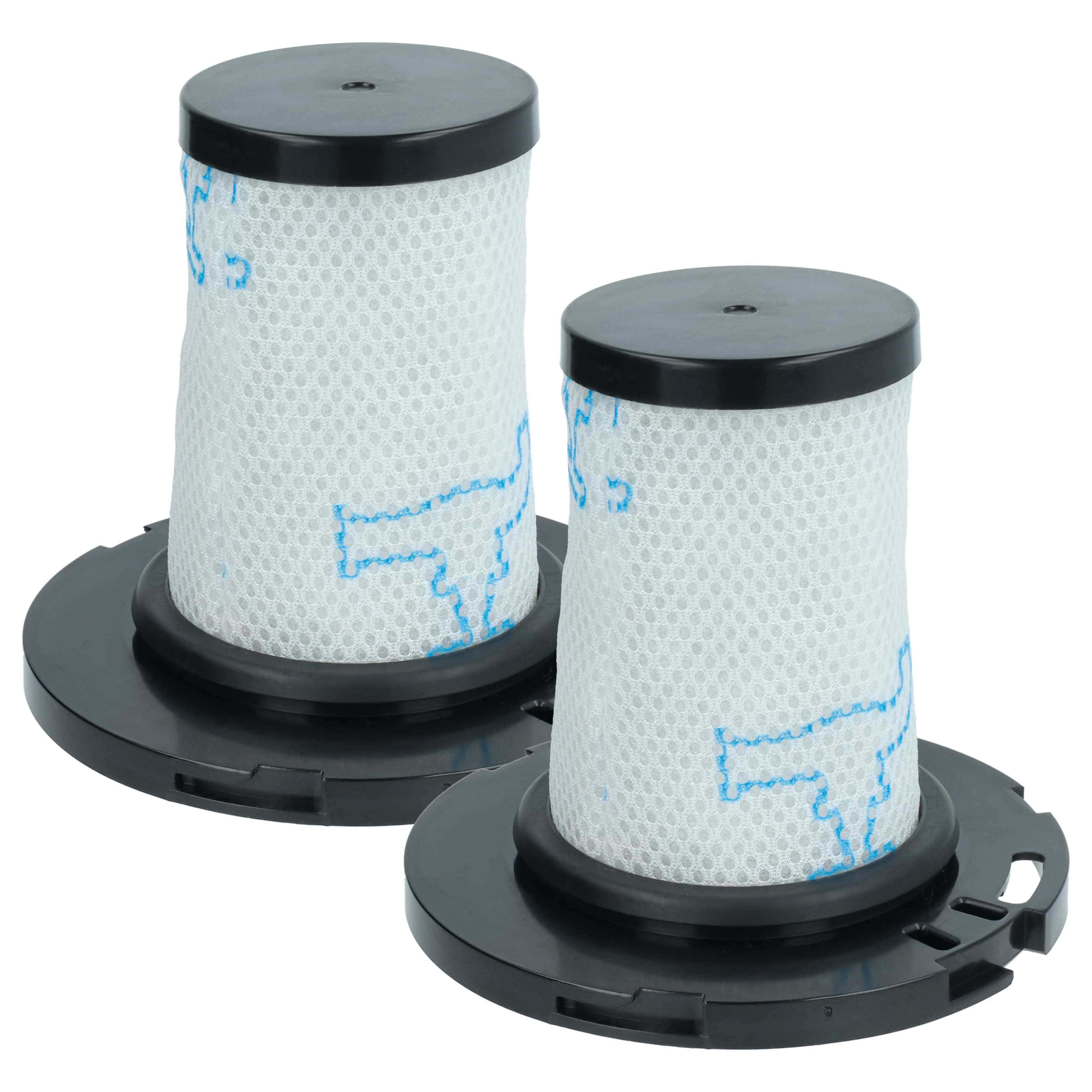 2x separator filter replaces Rowenta ZR009007 for Tefal Vacuum Cleaner, 10.1 x 11.8 cm