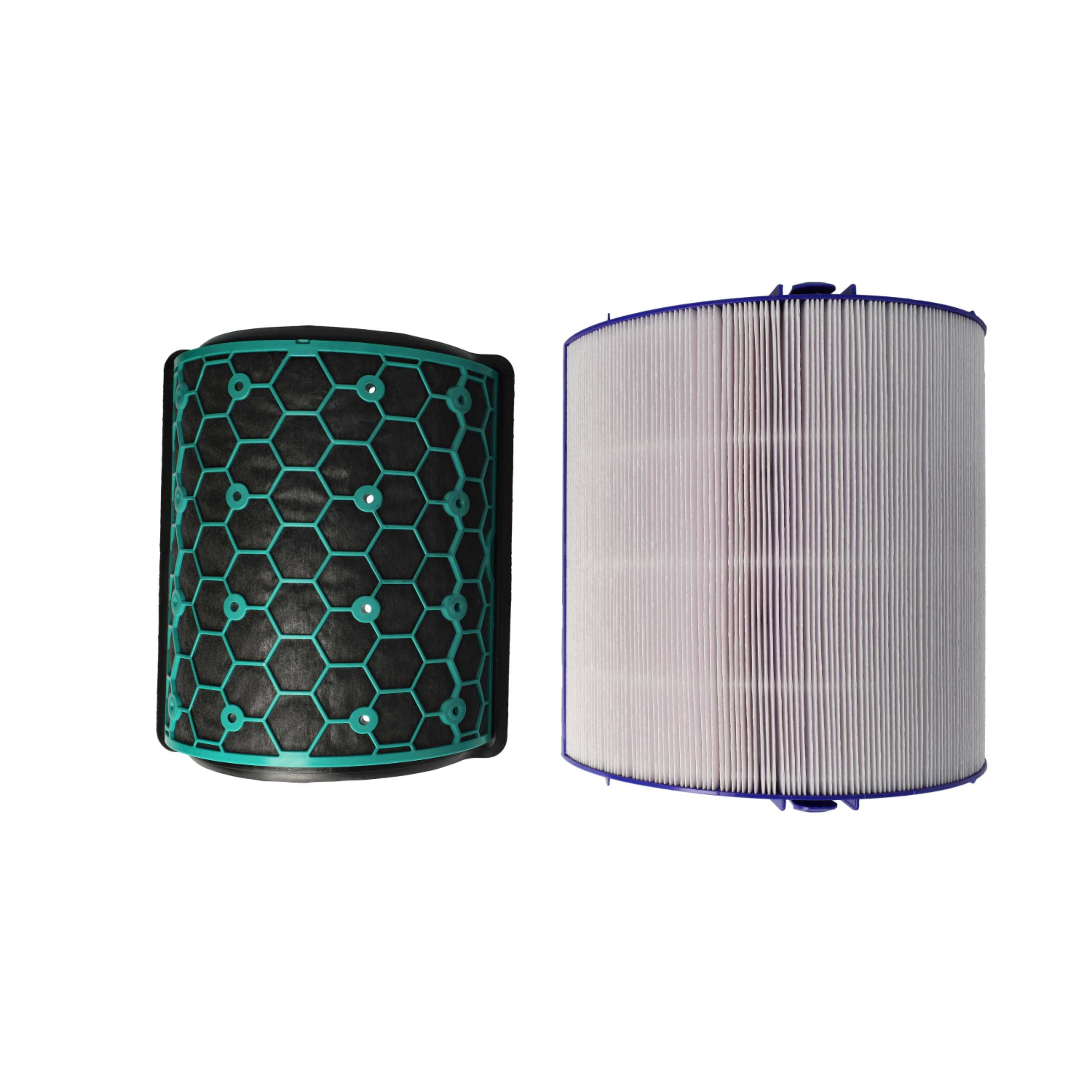 6 Part Filter Set replaces Dyson 968707-04, 968707-05 Air Purifier - HEPA filter, activated carbon filter