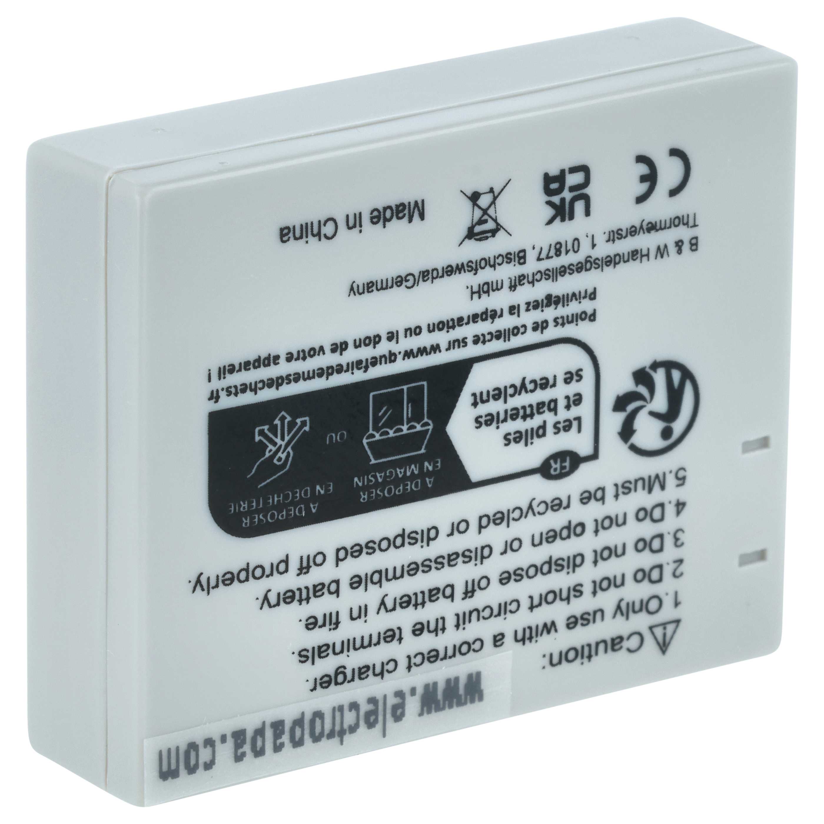Akumulator do aparatu cyfrowego zamiennik Olympus Li-30B - 550 mAh 3,7 V Li-Ion