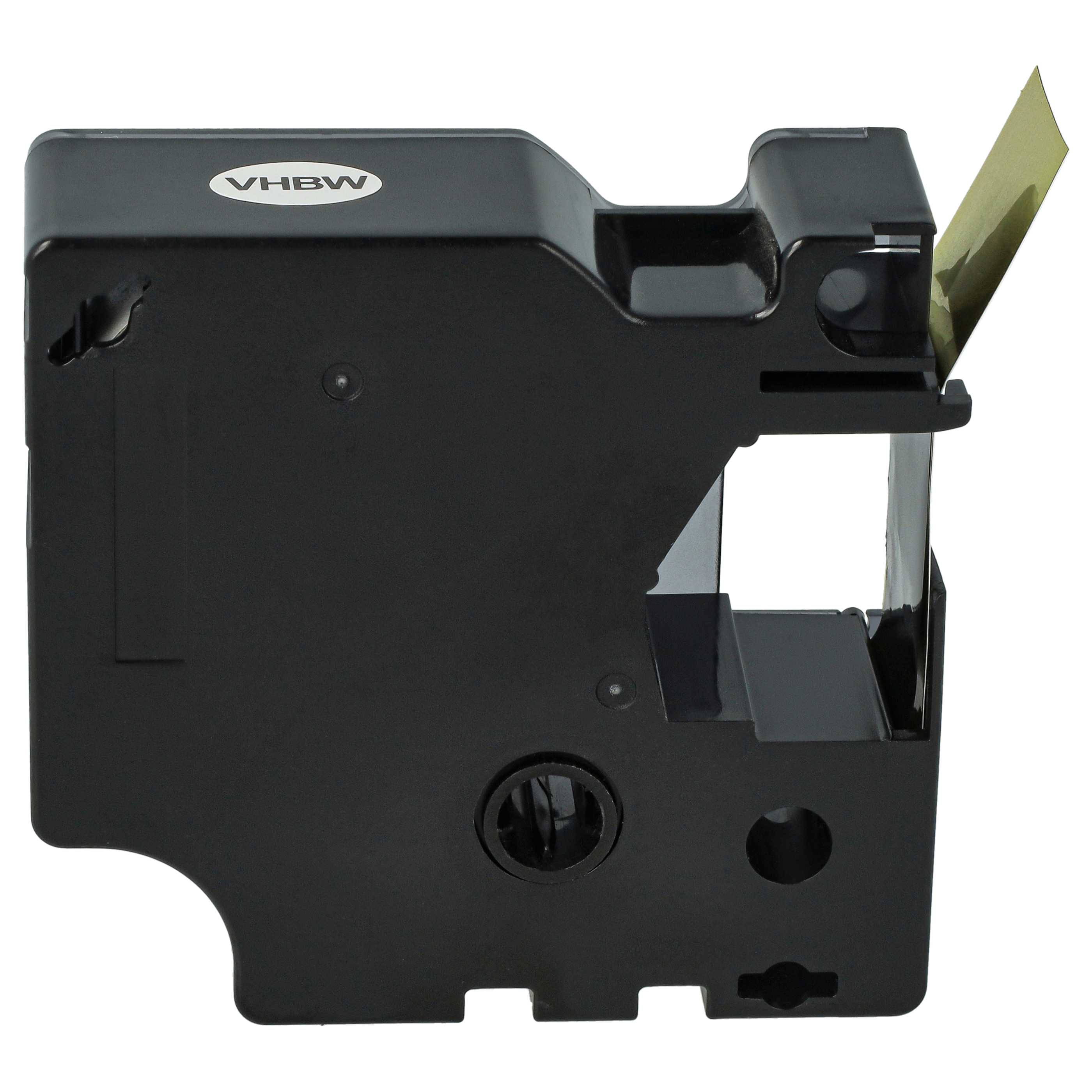 Label Tape replaces Dymo 45813, D1 - 19 mm Black to Gold