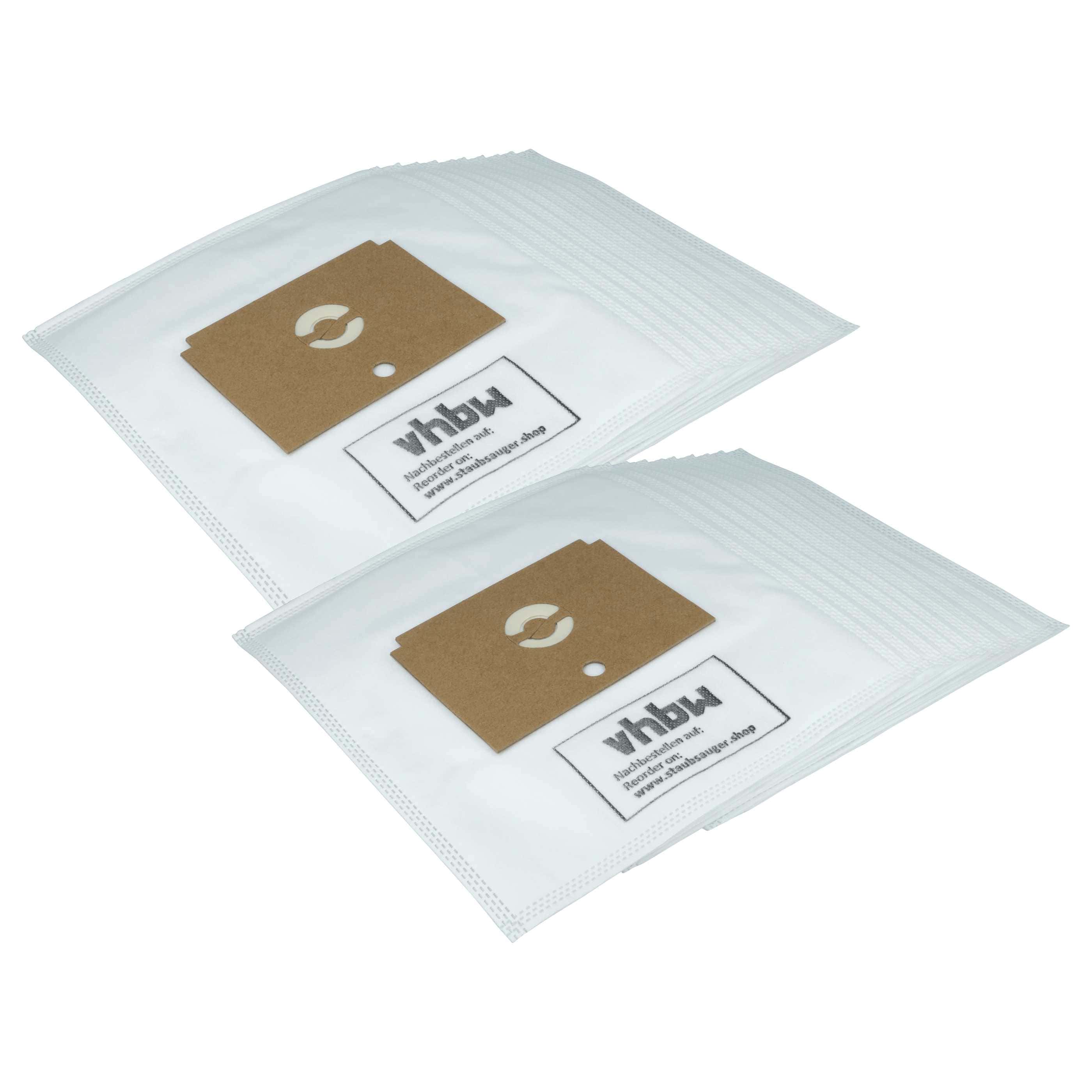 20x Sac remplace Rowenta ZR745, ZR74 pour aspirateur Tefal - microfibre non tissée
