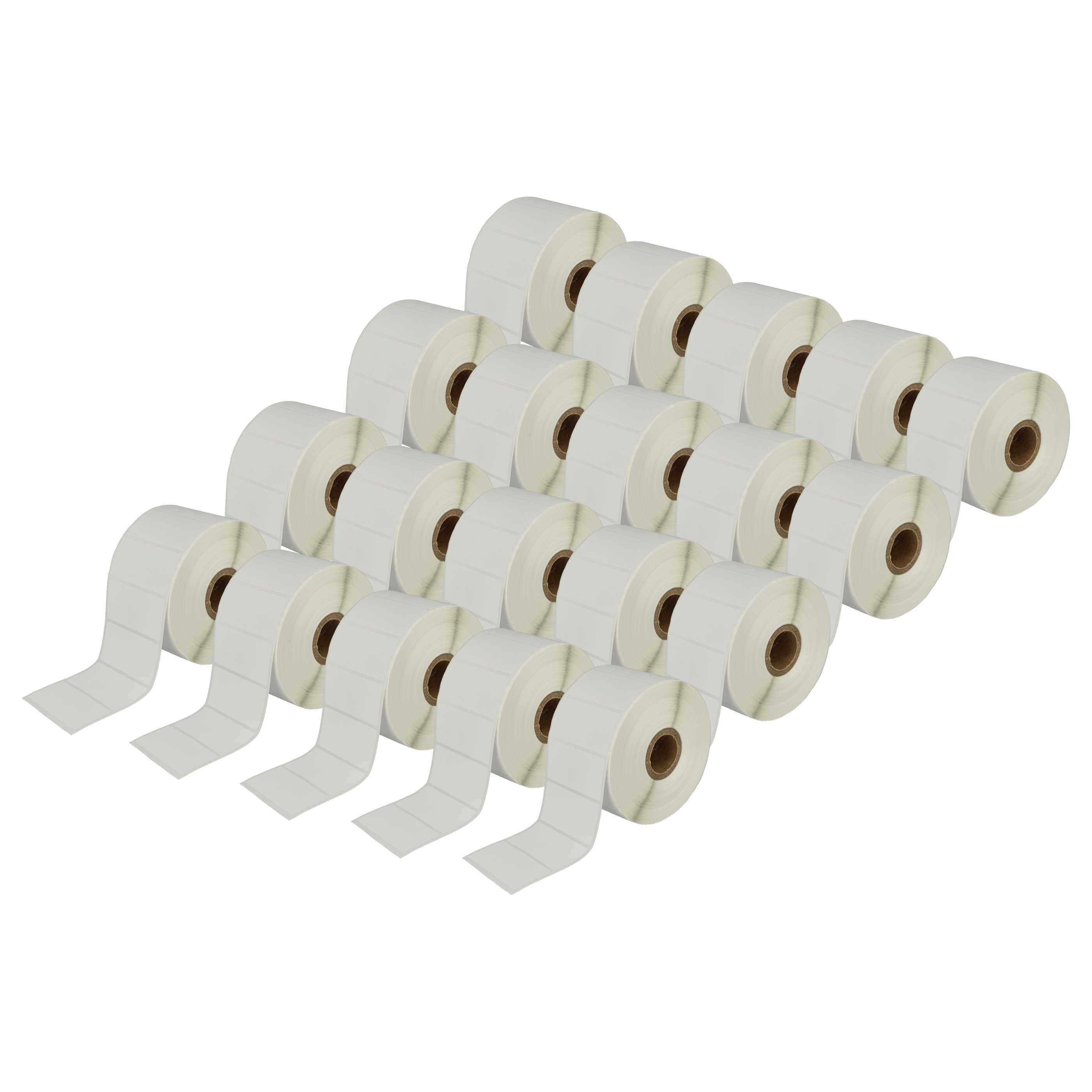 20x Label Roll replaces Brother RD-S05E1 Labeller - 51 mm x 26 mm