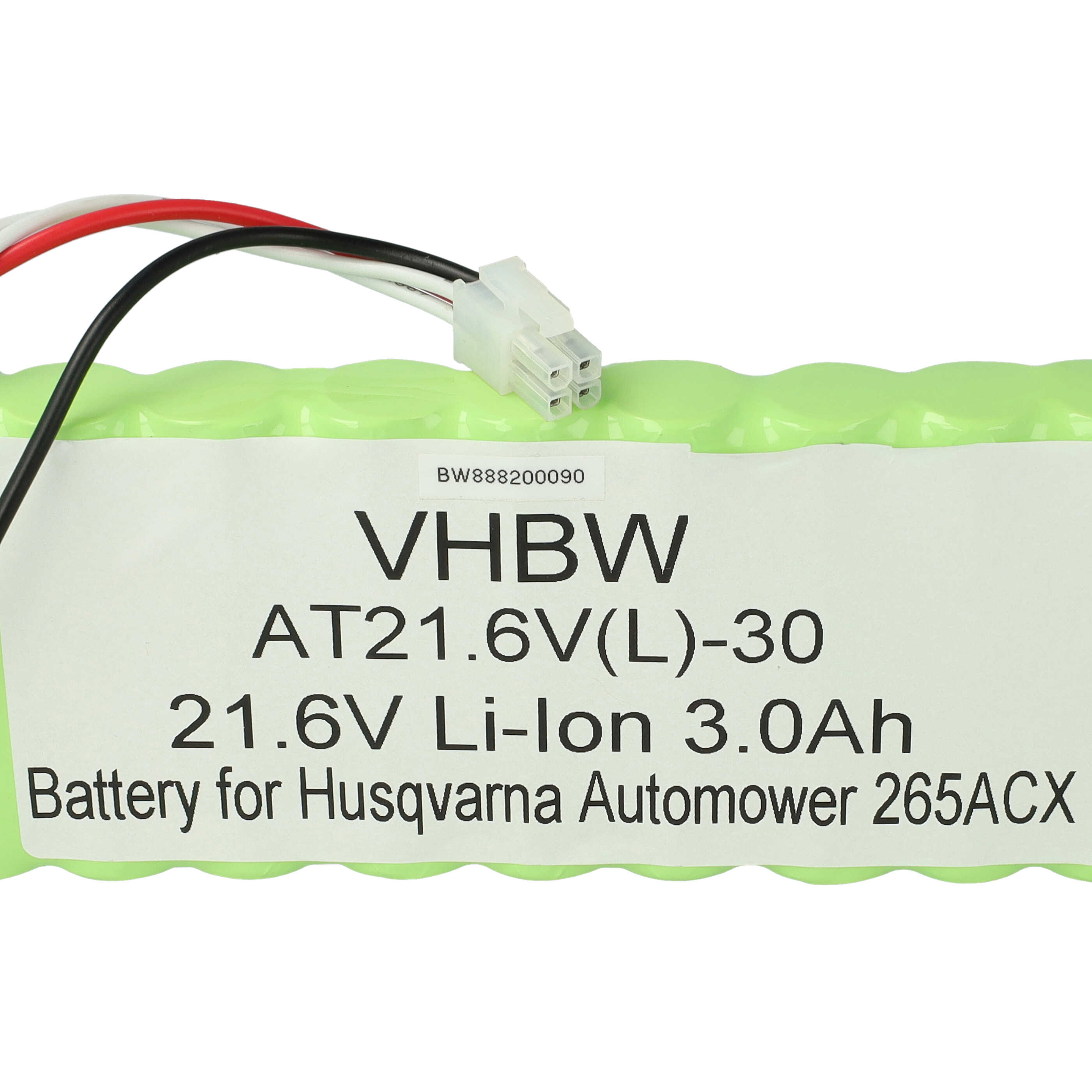 Batteria sostituisce Husqvarna 578 84 87-01 per dispositivo da giardinaggio Husqvarna - 3000mAh 21,6V Li-Ion