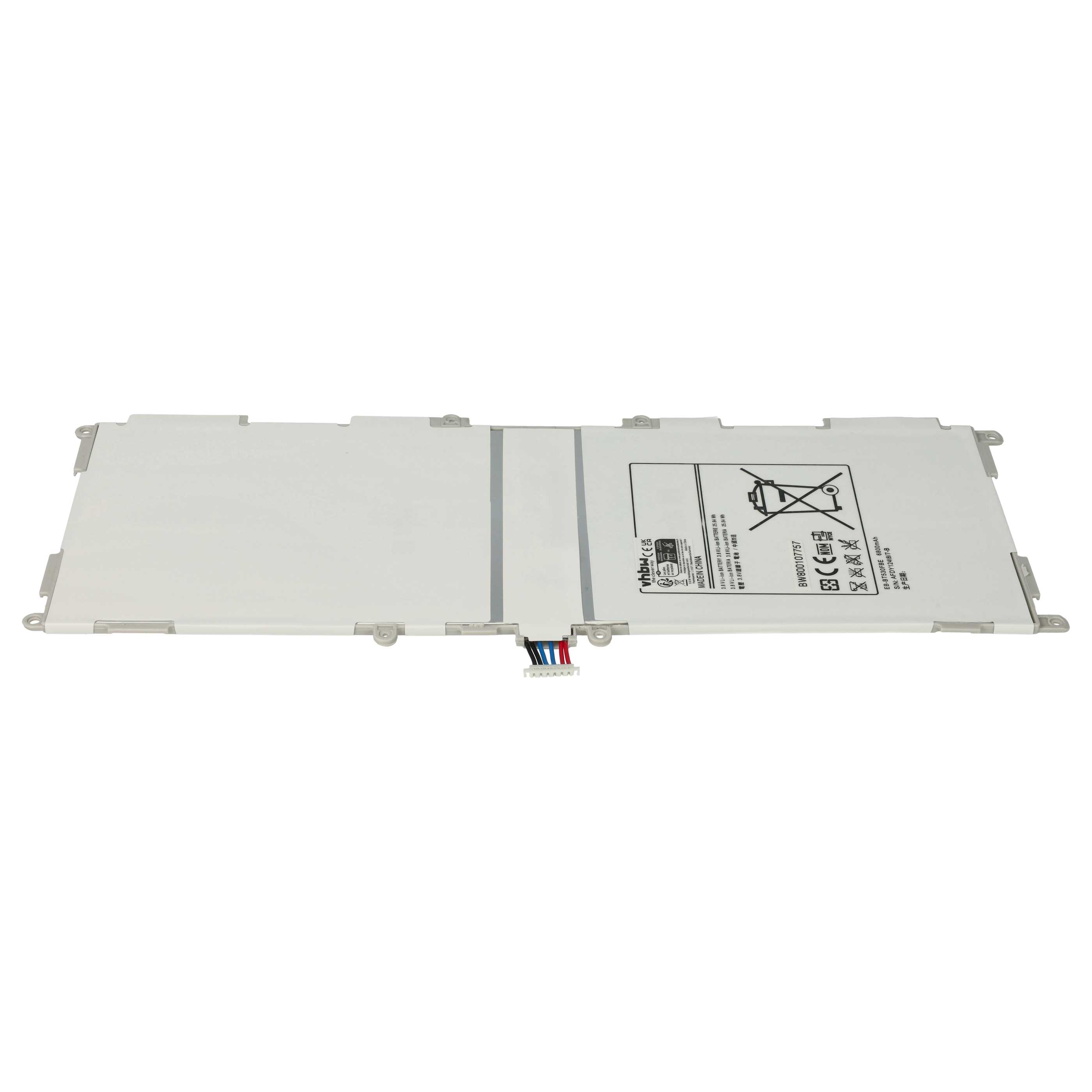 Batteria sostituisce Samsung EB-BT530FBE, EB-BT530FBU, EB-BT530FBC per notebook - 6800mAh 3,8V Li-Poly