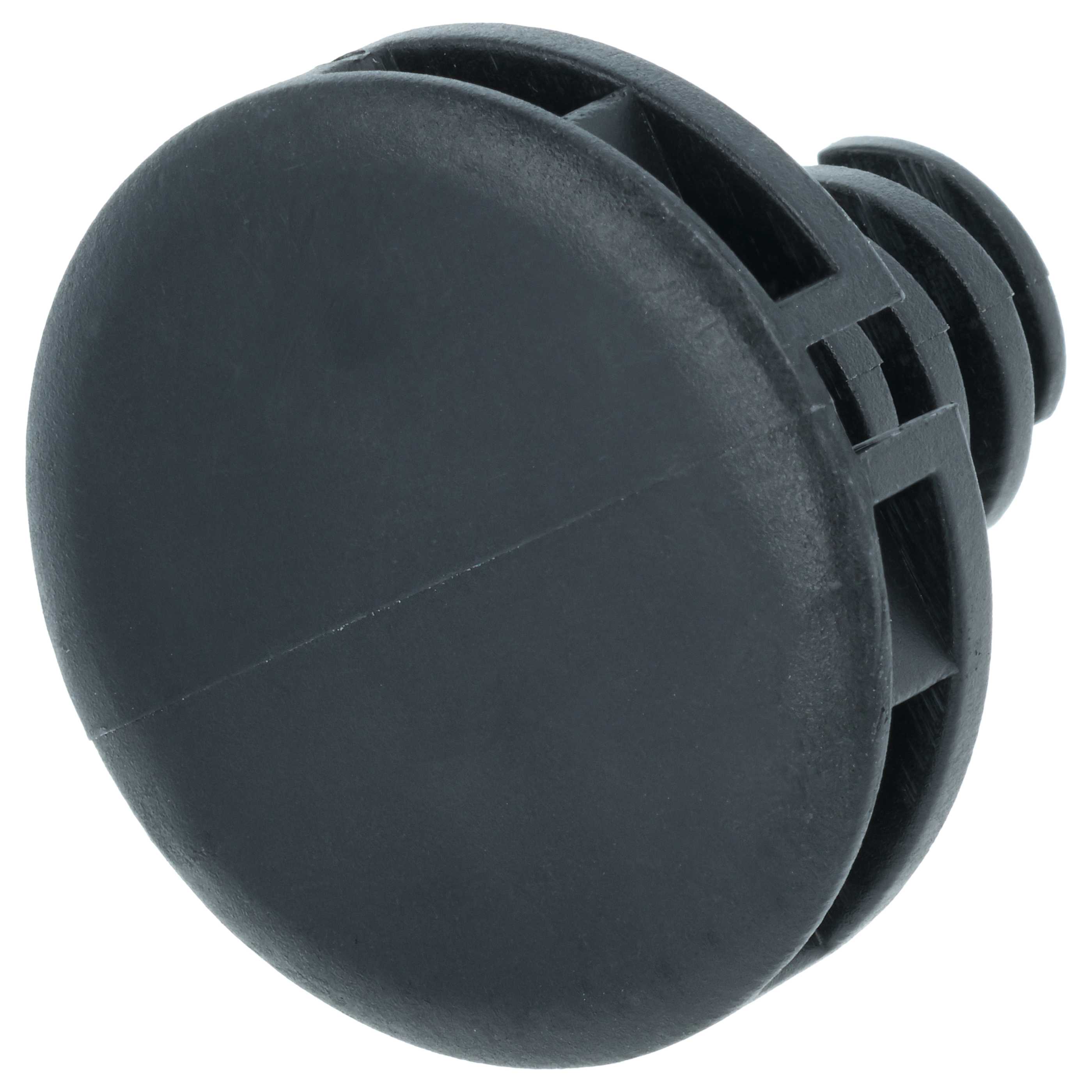 2x Pied réglable remplace AEG 1490004288, 41006470604727 pour sèche-linge, séchoir Zanussi - 3,5 cm, noir