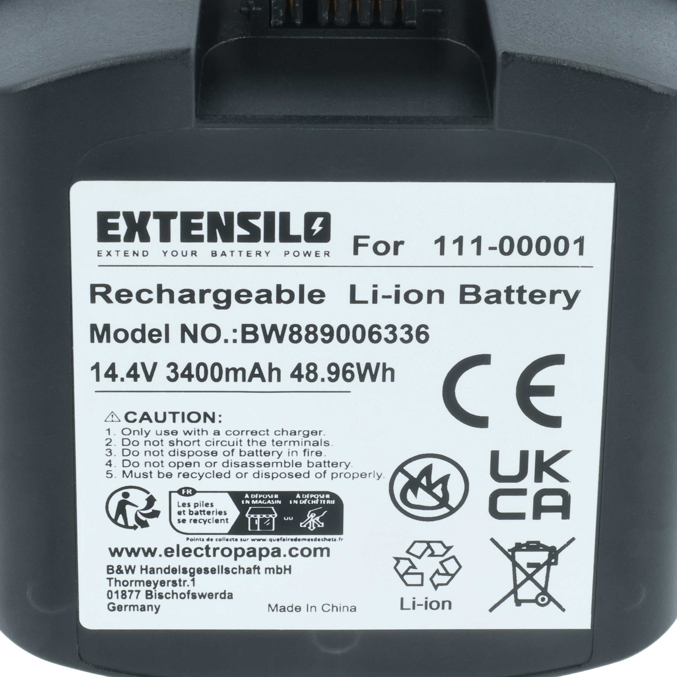 Akumulator do głośnika zamiennik Sonos IP-03-6802-001, 111-00001 - Li-Ion 3400mAh