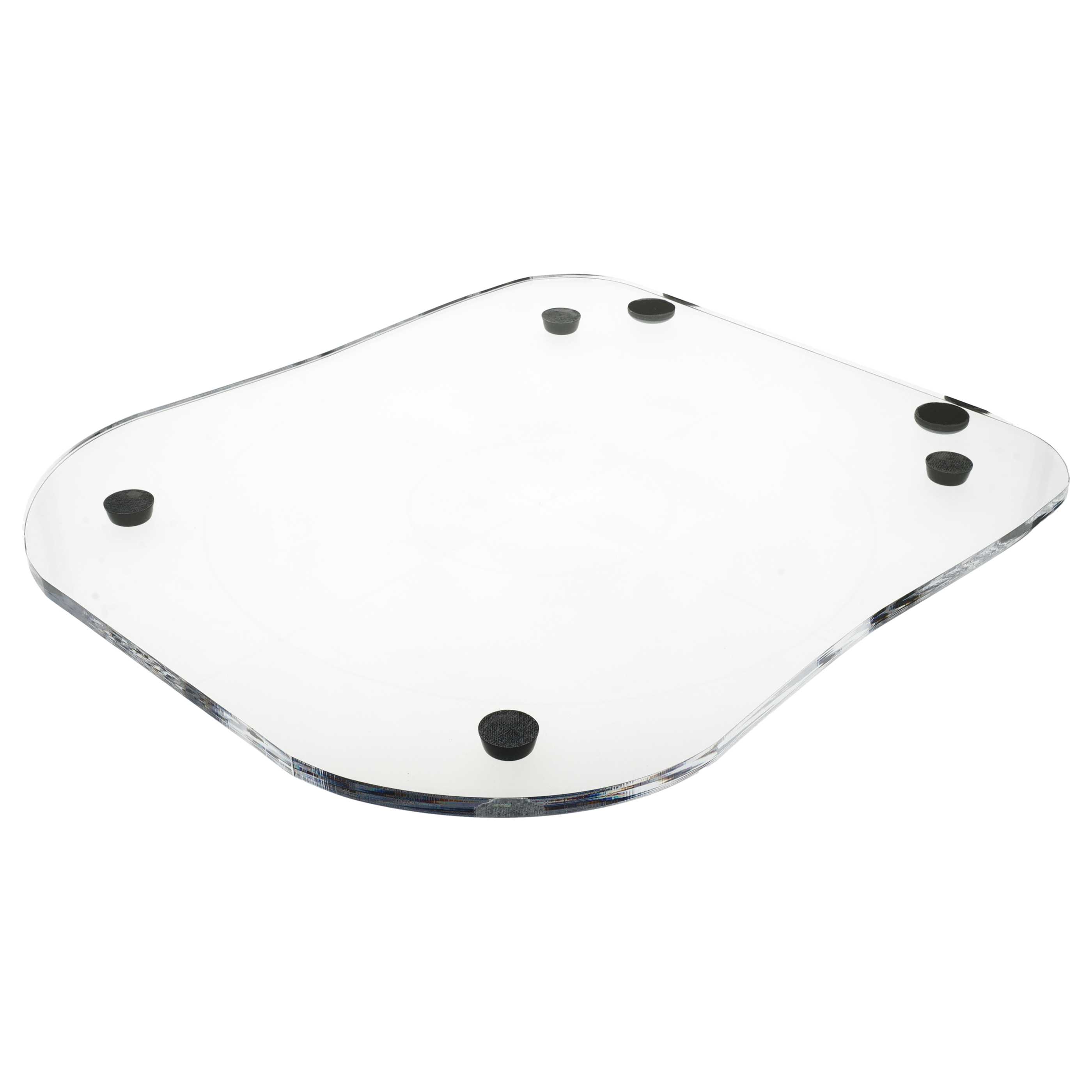 Plateau coulissant pour robot de cuisine Bosch / Thermomix / Kenwood - verre acrylique, 34,2 x 29 cm