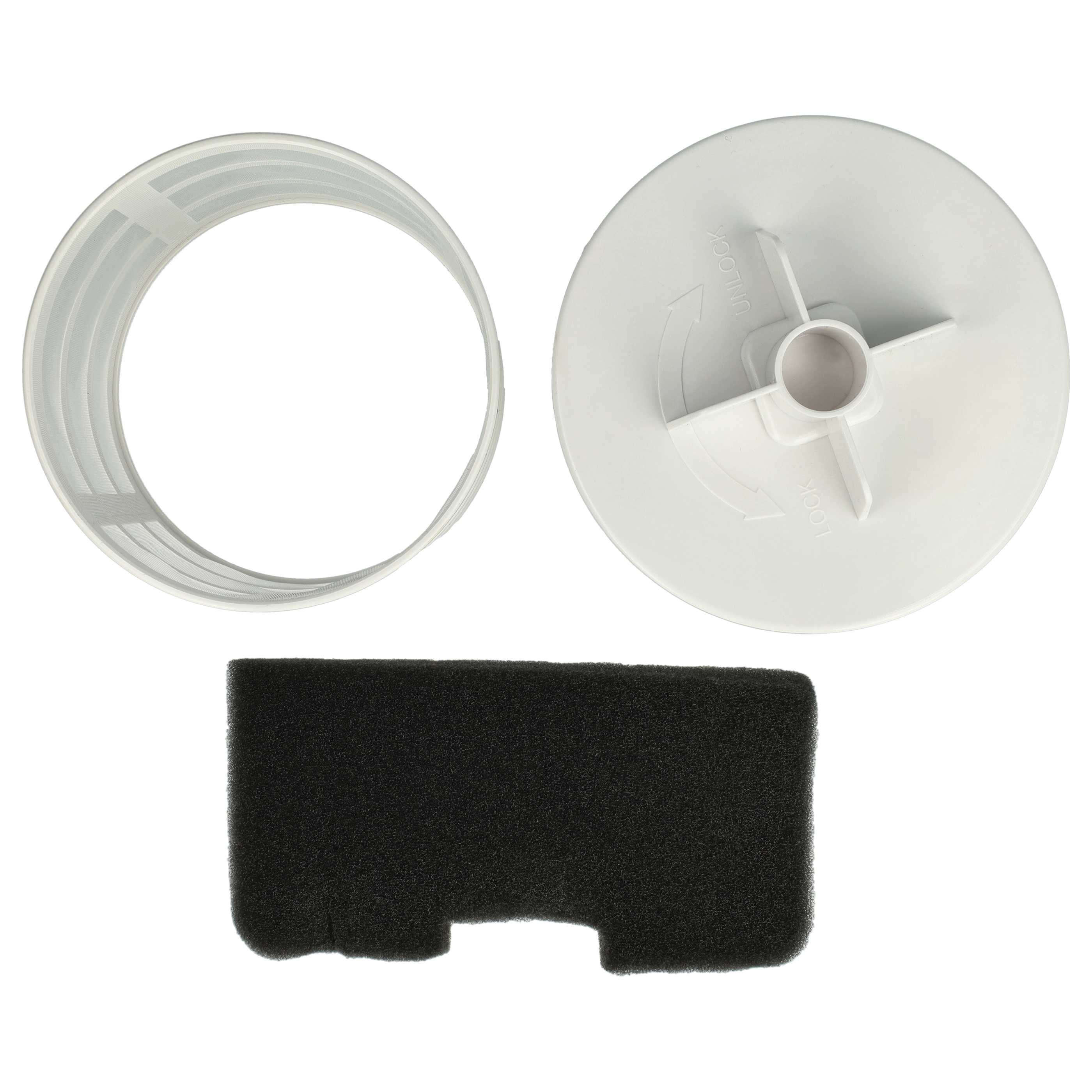 2x Filter Set replaces Hoover 35601328, U66 for Hoover Vacuum Cleaner - Vacuum Cleaner Filter Set