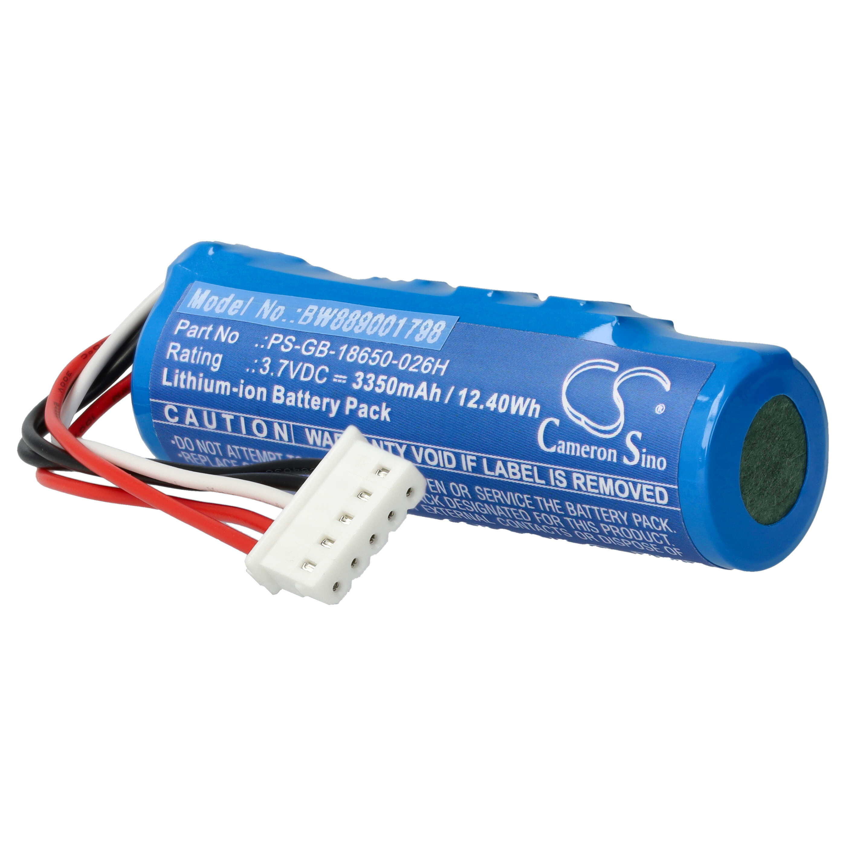 Batterie remplace SumUp PS-GB-18650-026H pour lecteur de carte - 3350mAh 3,7V Li-ion