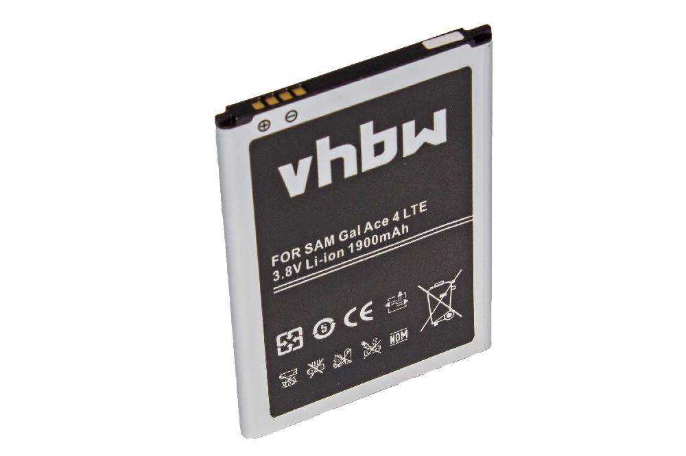 Batterie remplace Samsung EB-BG357BBE pour téléphone portable - 1900mAh, 3,8V, Li-ion