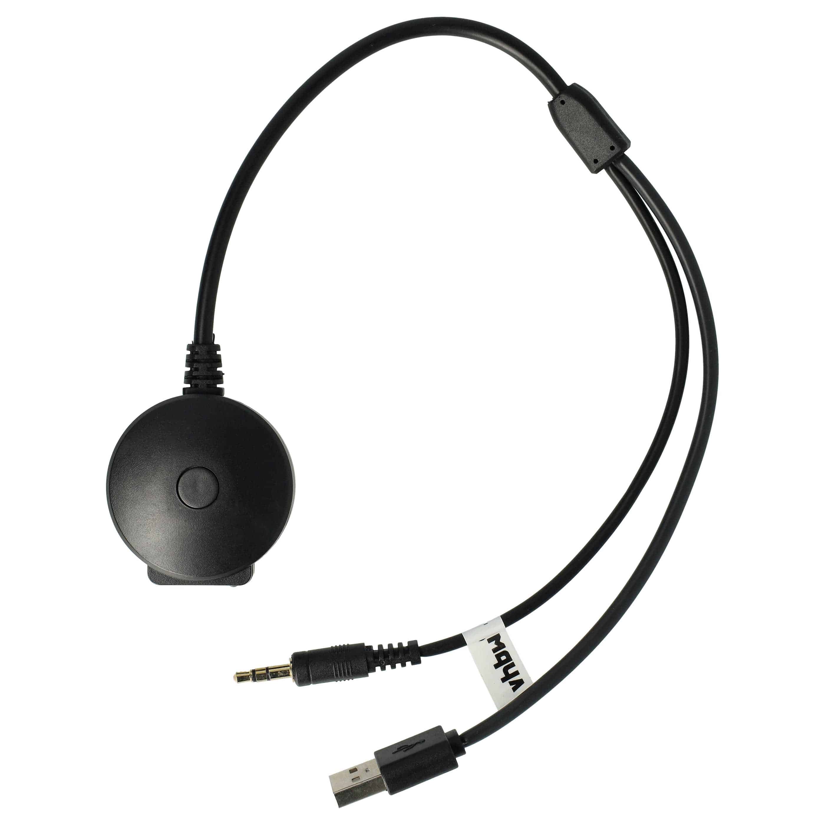AUX Audio Adapter Cable for MINI, BMW R56 Car Radio etc. - USB, Bluetooth