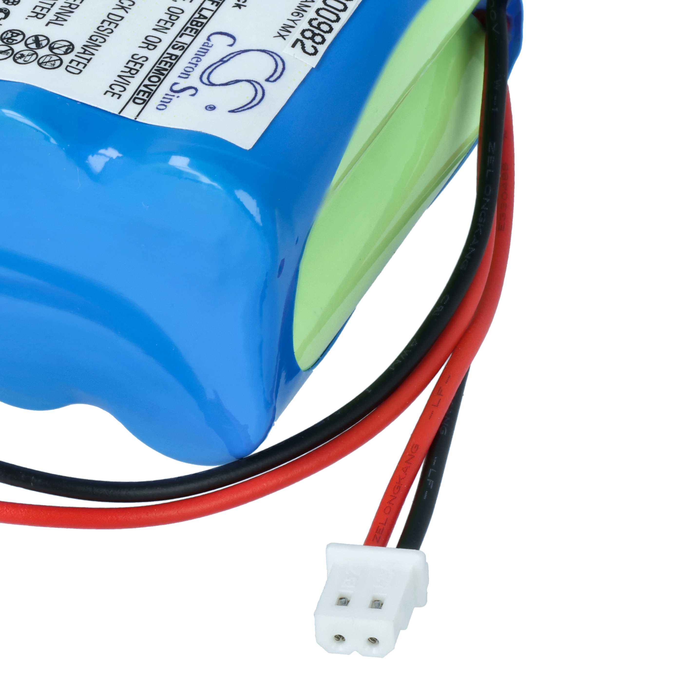 5x Batteries remplace BT GP100AAS6YMX, GP130AAM6YMX pour centrale d'alarme Visonic - 2000mAh 7,2V NiMH