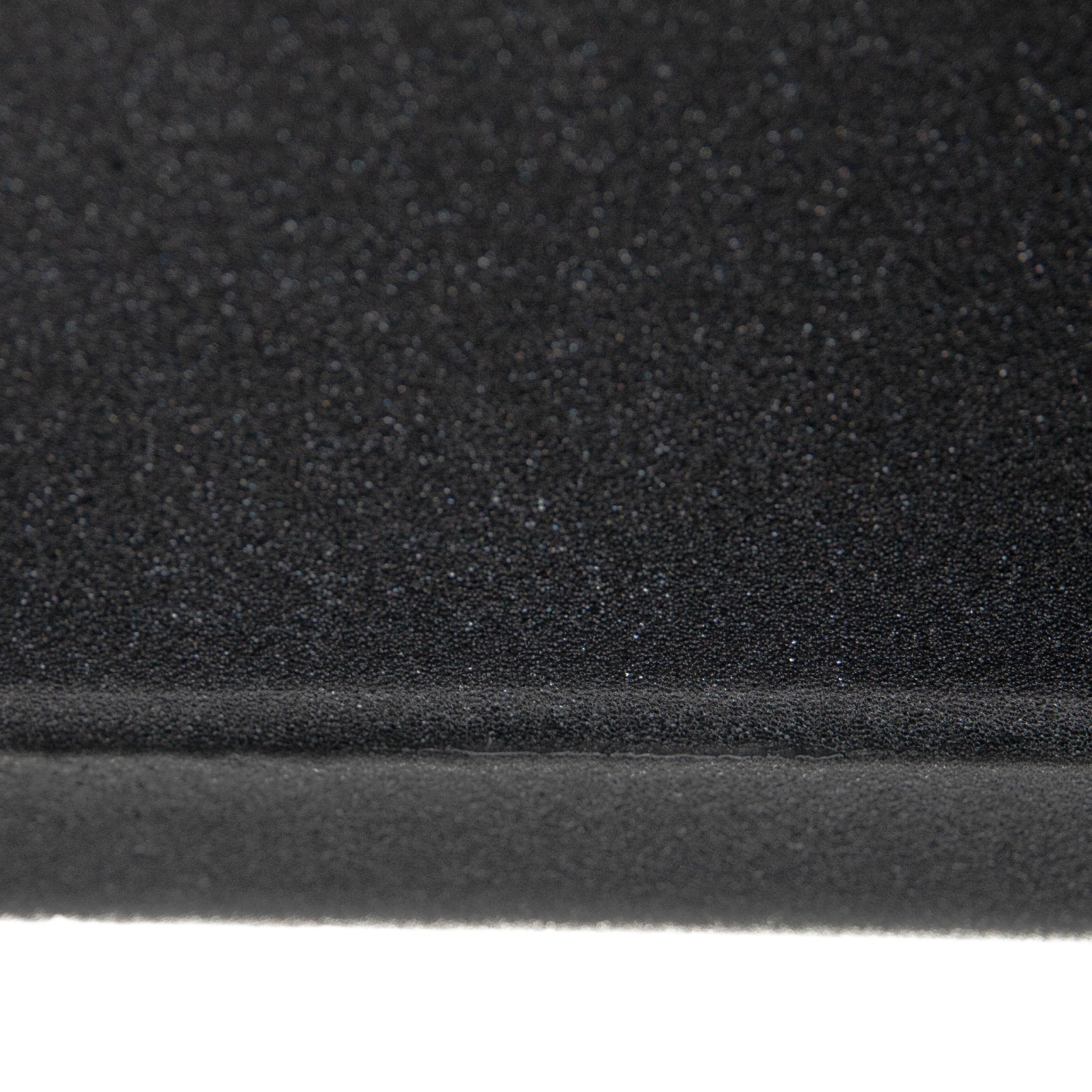 vhbw Foam Insert Replacement for Dewalt DWST7-97150 for Toolbox - Customisable, Adaptable Foam Black