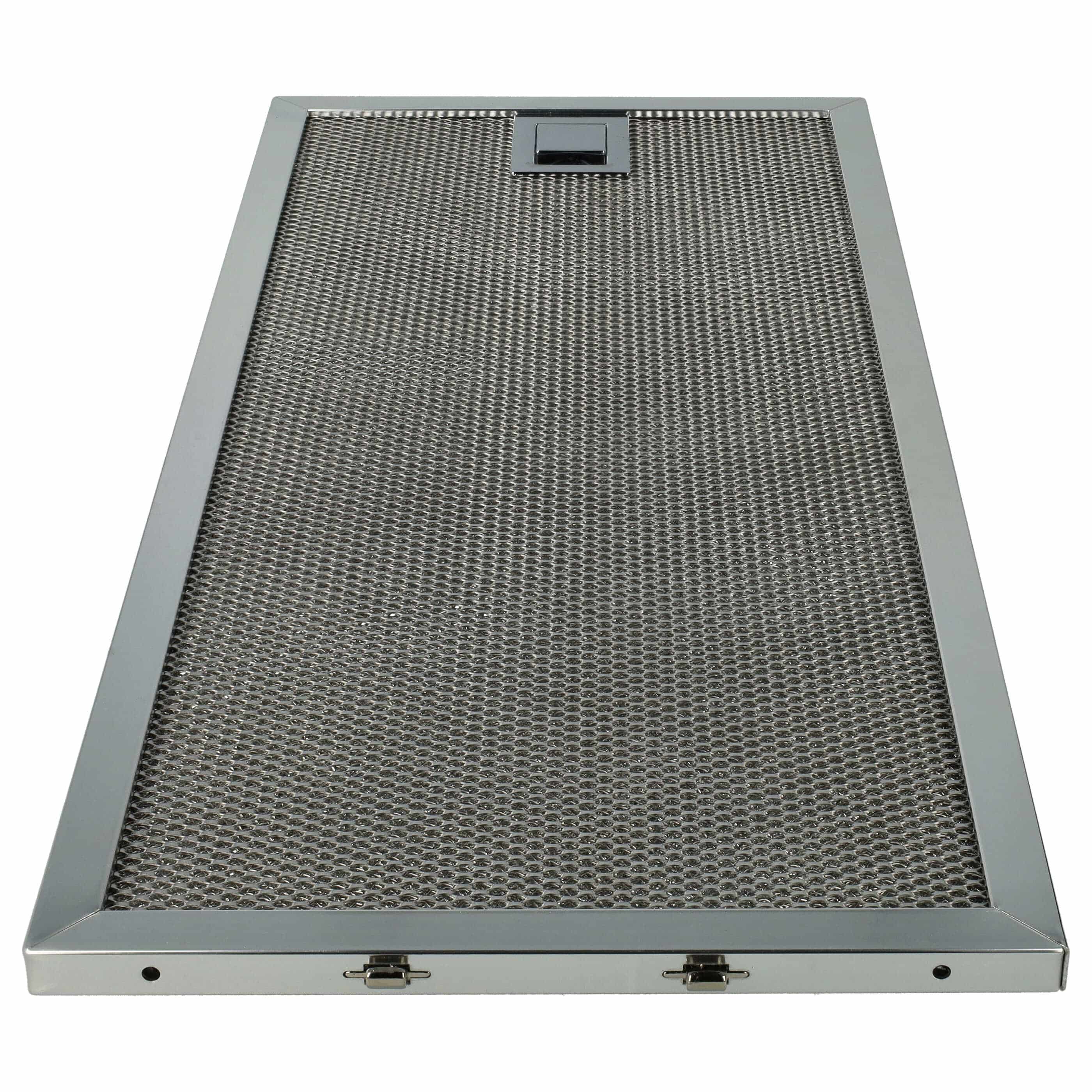 Filtre métal remplace Miele 8165760, 4002515616383 pour hotte aspirante