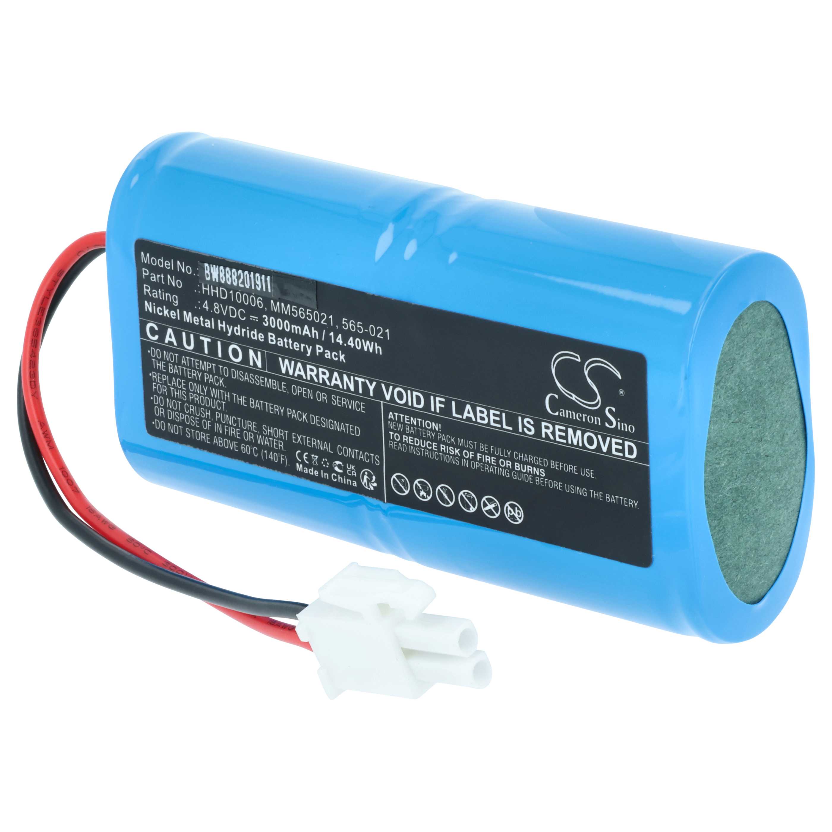 Batería reemplaza Mosquito Magnet 565-021 REV A2, HHD10006 para mosquito magnet (3000 mAh, 4,8 V, NiMH)