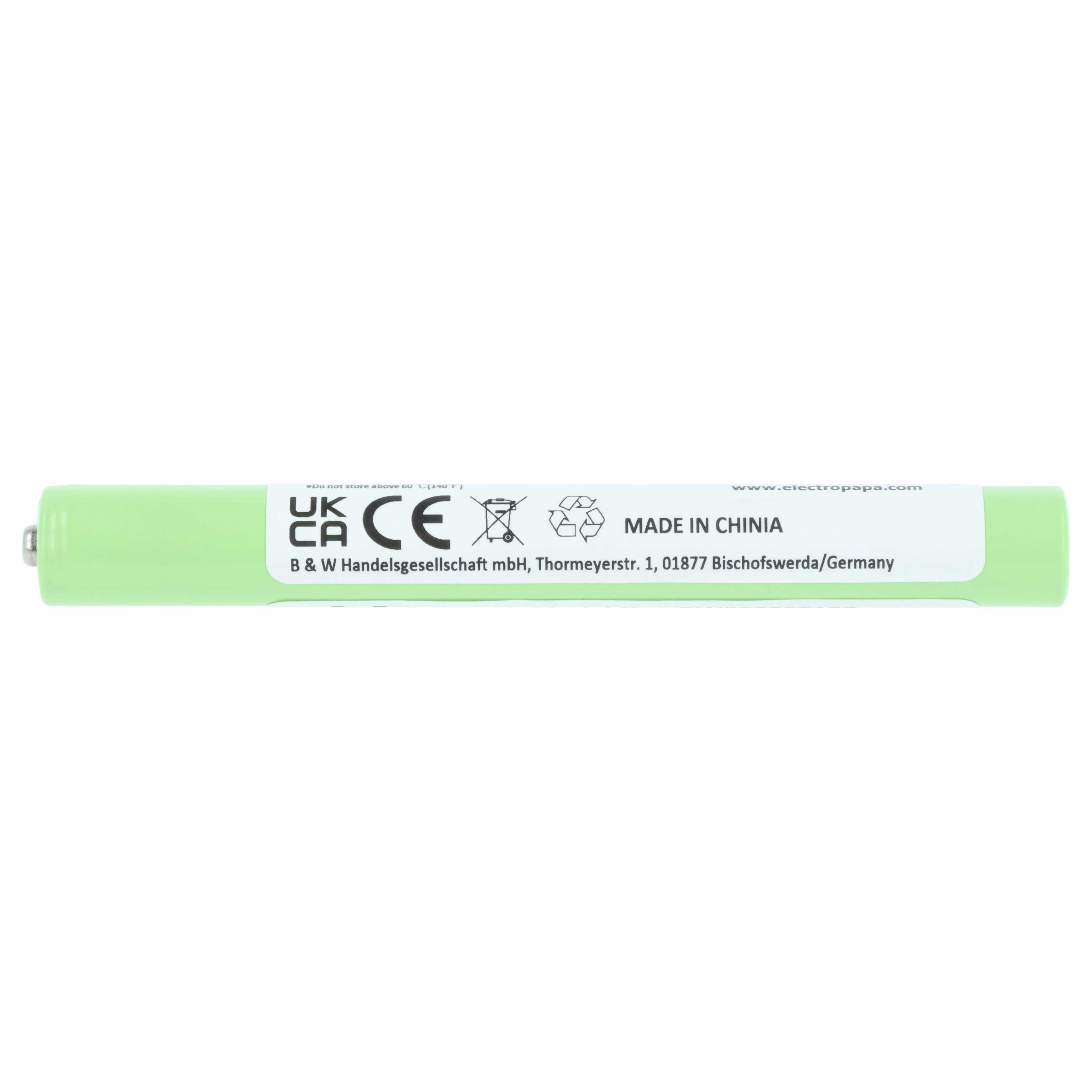Batterie (2 pcs.) remplace Ledlenser SP502177_SR lampe de poche Ledlenser - 650mAh 3,7V Li-polymère
