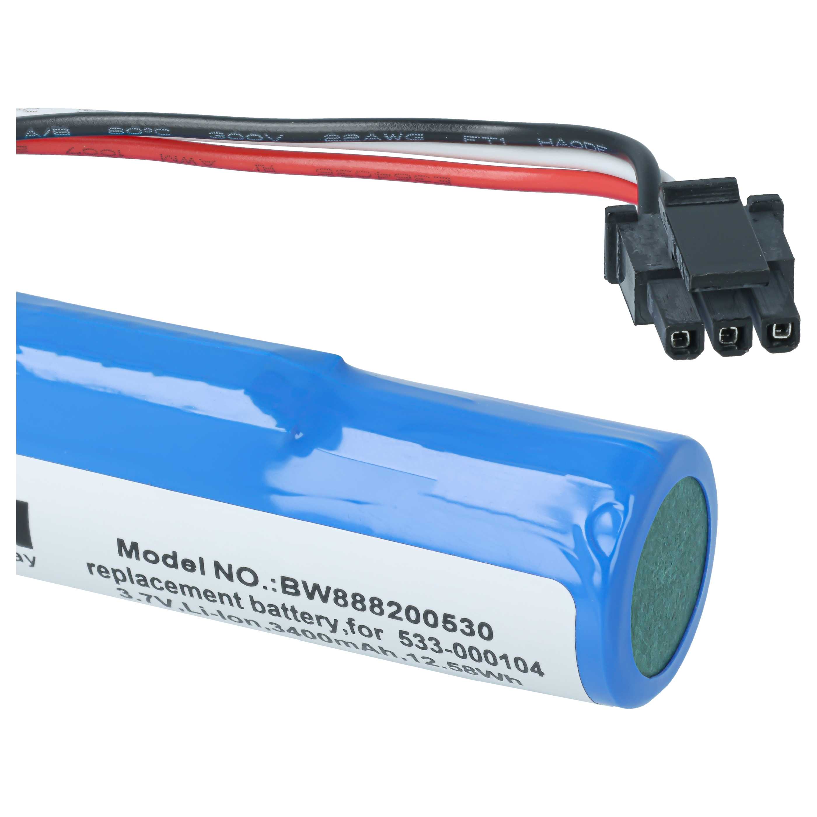 Akumulator do głośnika Logitech zamiennik Logitech 533-000138, F12431581, 533-000104 - Li-Ion 3400mAh