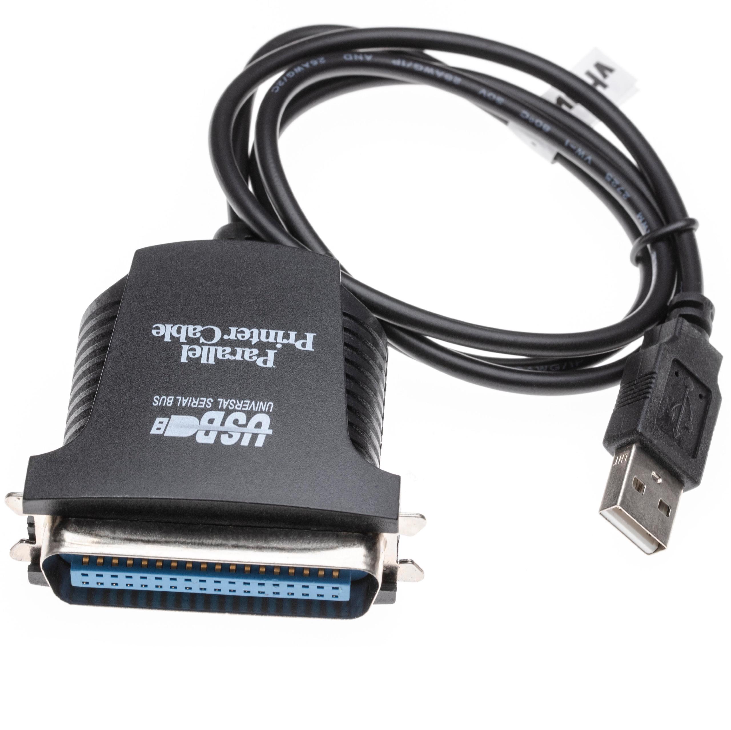 Adapter kabel USB A na wtyk 36 pin do drukarki, skanera, faksu - kabel przyłączeniowy