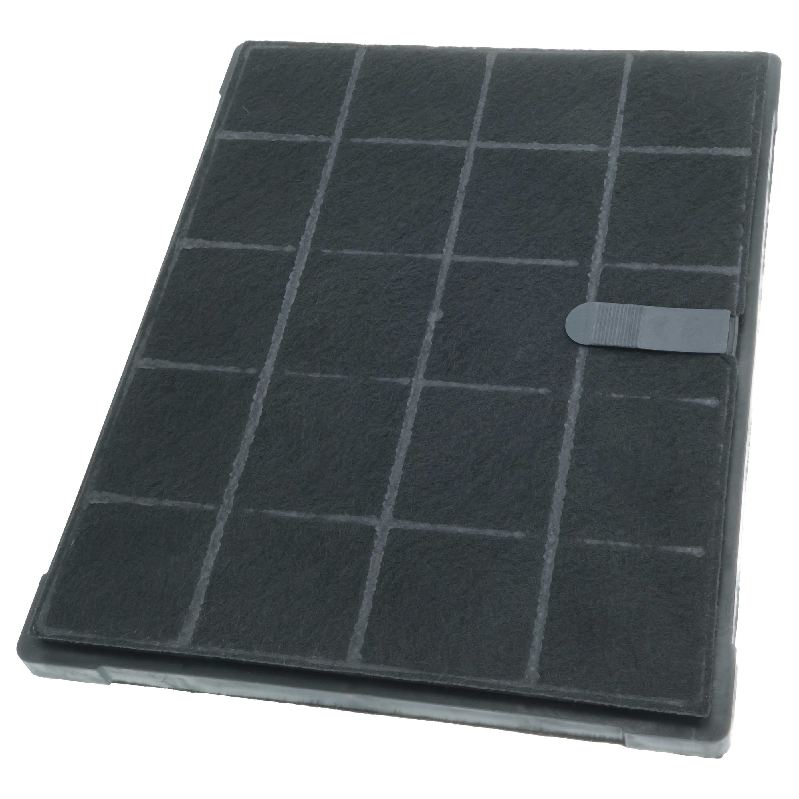 4x Filtres à charbon actif remplace Whirlpool 481248048198, GZD0667, AZD0667, AFFCAF16 pour hotte Whirlpool