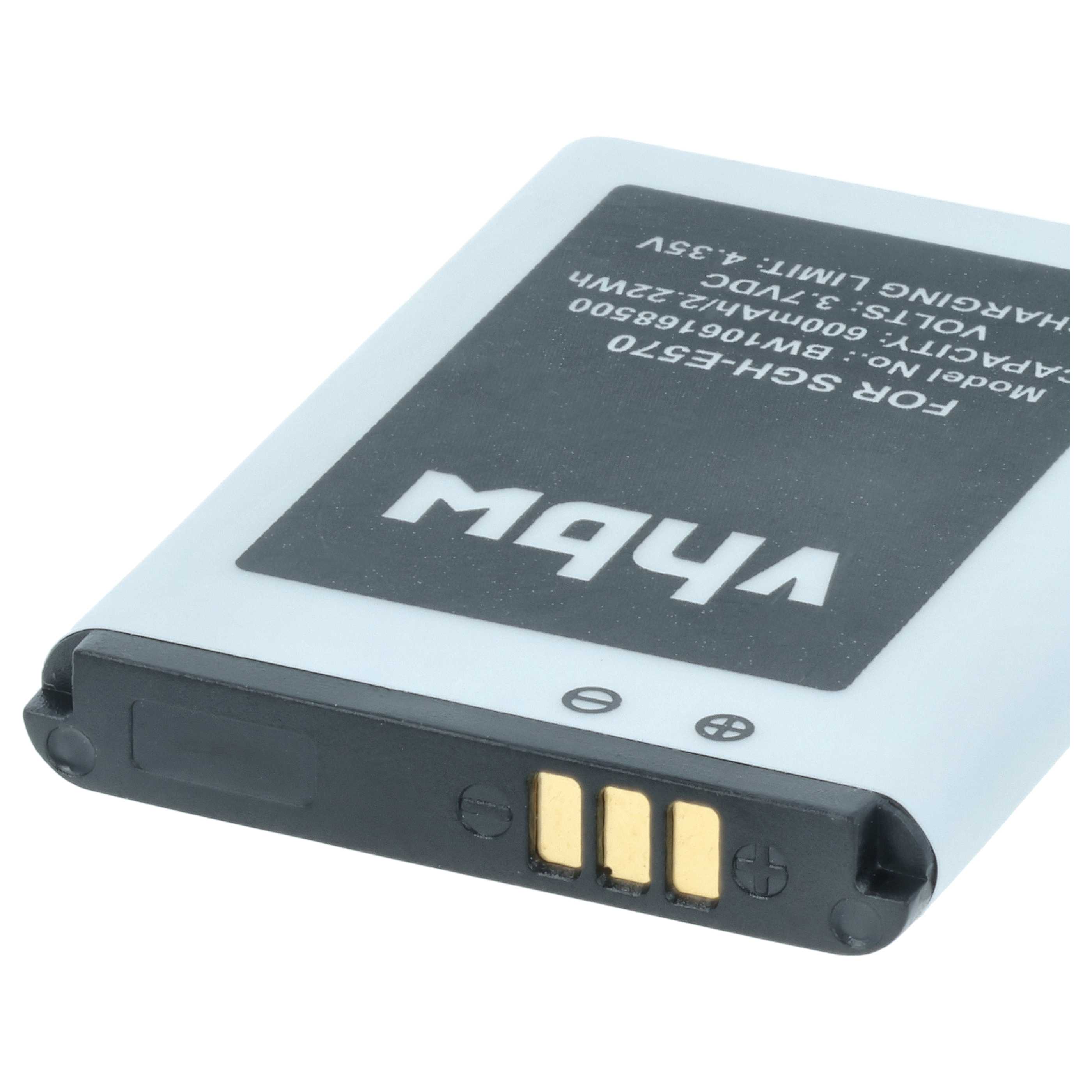 Akumulator do telefonu smartfona zamiennik Samsung AB503442BUCSTD, AB503442BE - 600 mAh 3,7 V Li-Ion