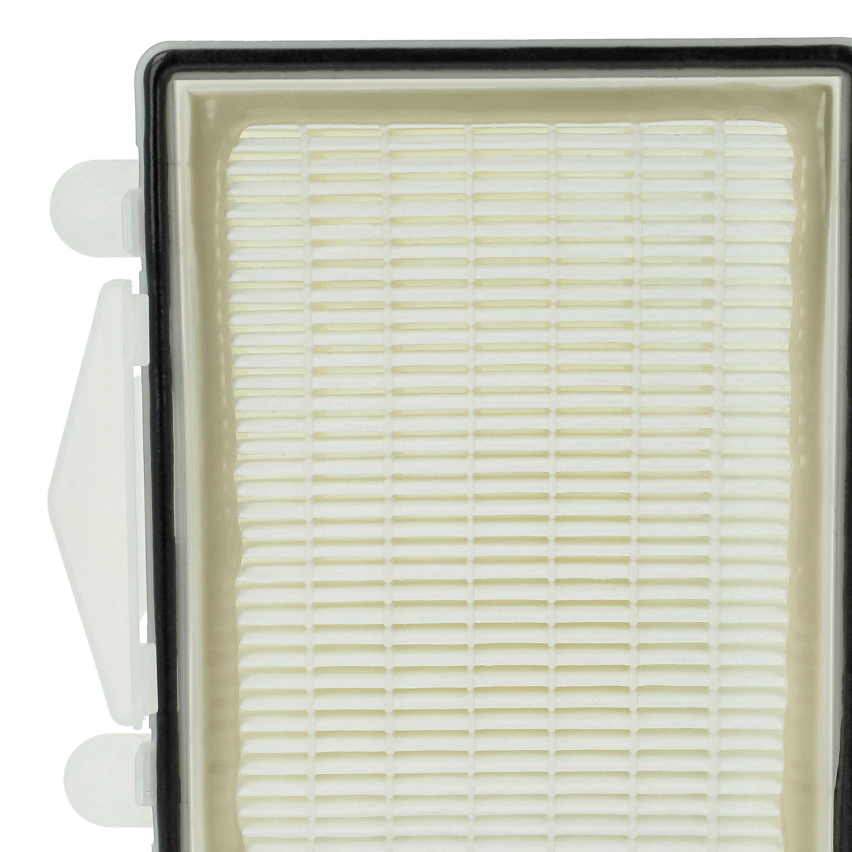 2x Filtro reemplaza Kärcher 6.414-760.0, 2.889-286.0 para aspiradora filtro Hepa - negro / blanco