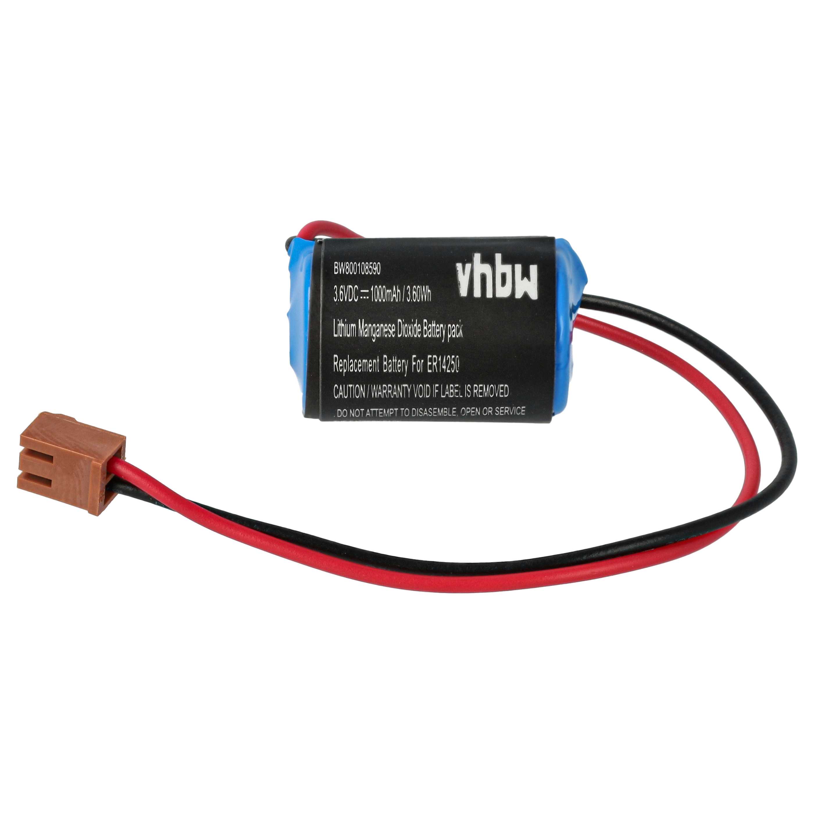 5x Akumulator do PLC programowalnego sterownika zamiennik Omron CPM2A-BAT01 - 1000 mAh 3,6 V Li-Ion