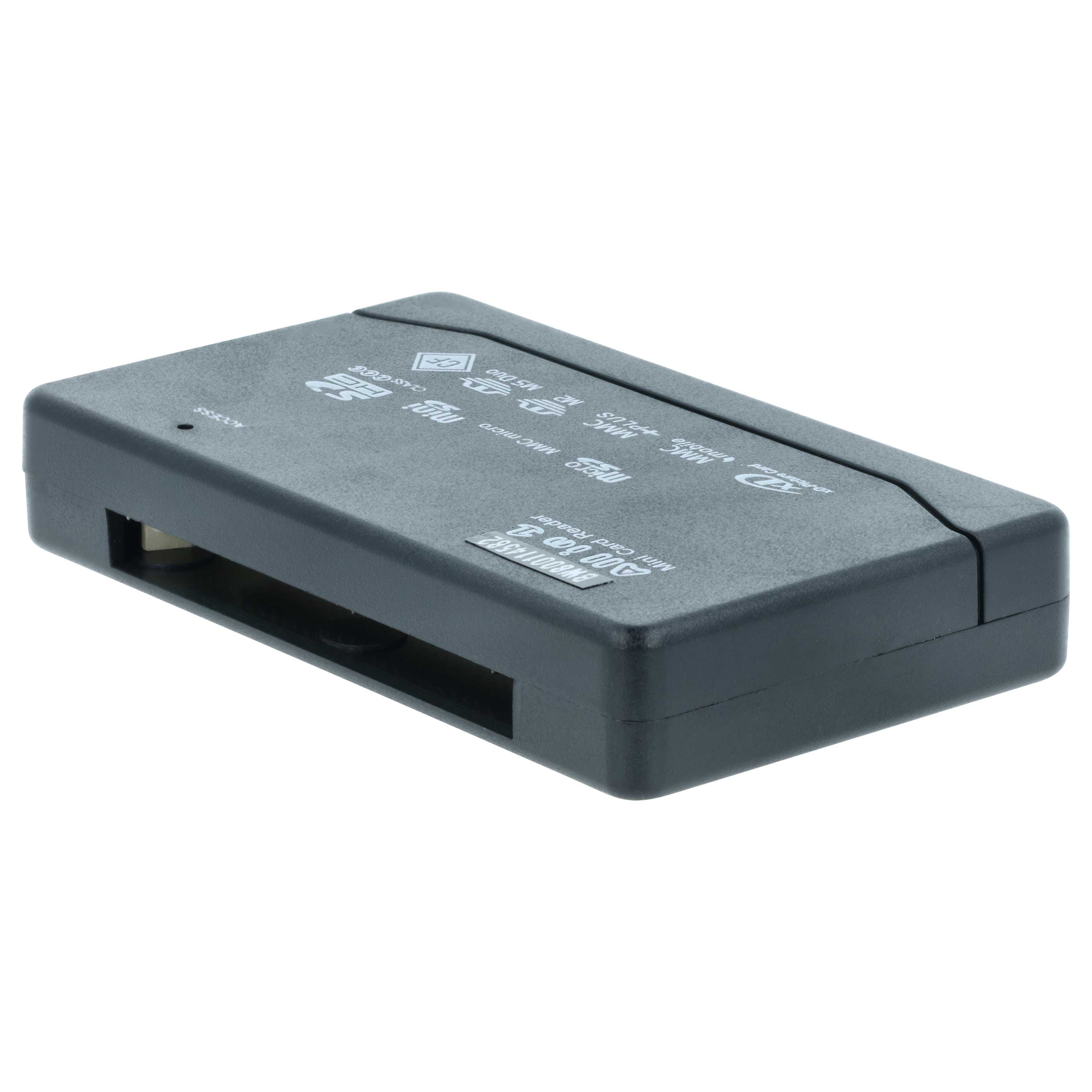 Lecteur carte SD tout en un pour carte micro SD – avec câble USB (mini USB - USB)