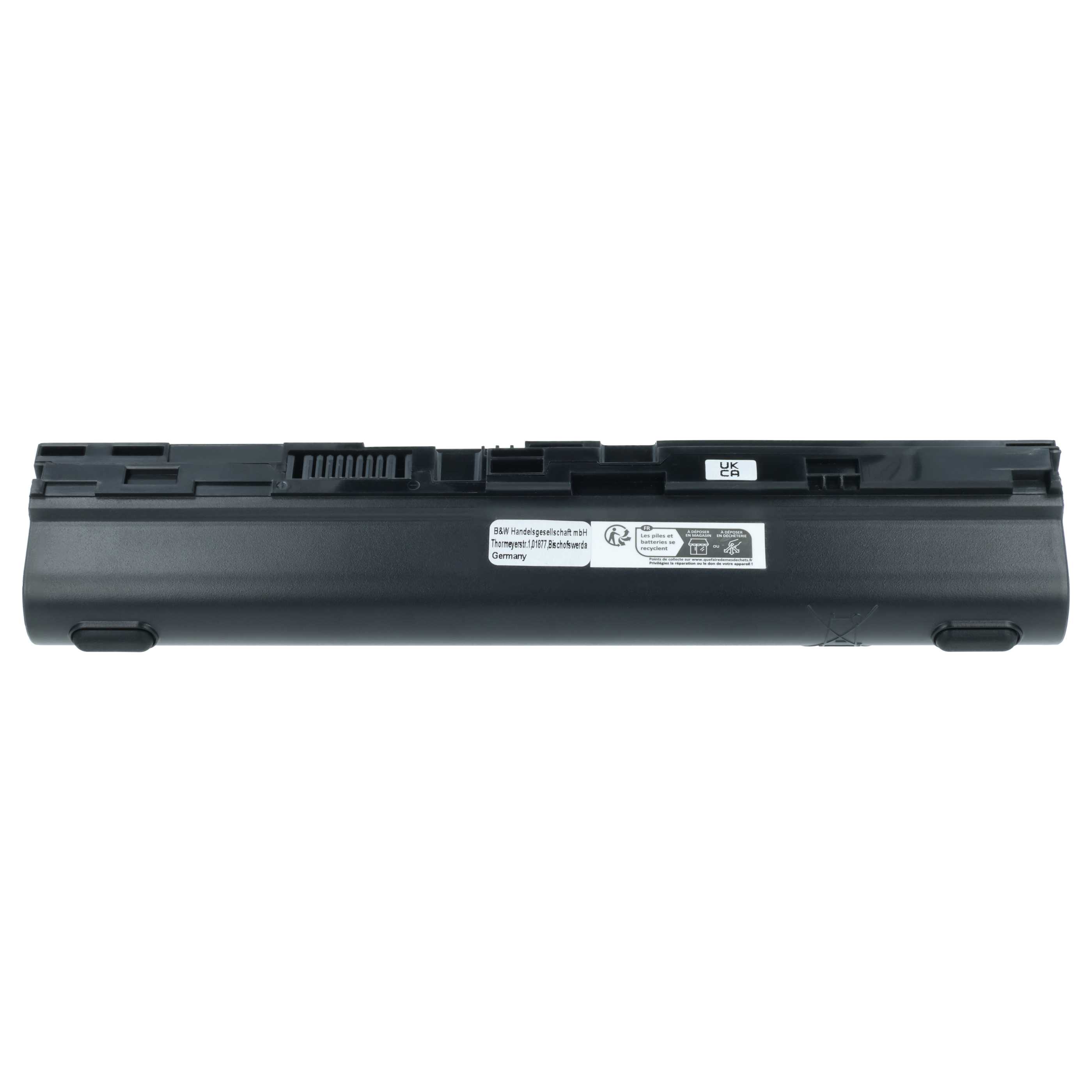 Akumulator do laptopa zamiennik Acer AL12B31, AL12B32, 4ICR17/65, AL12B72 - 2600 mAh 14,8 V Li-Ion, czarny