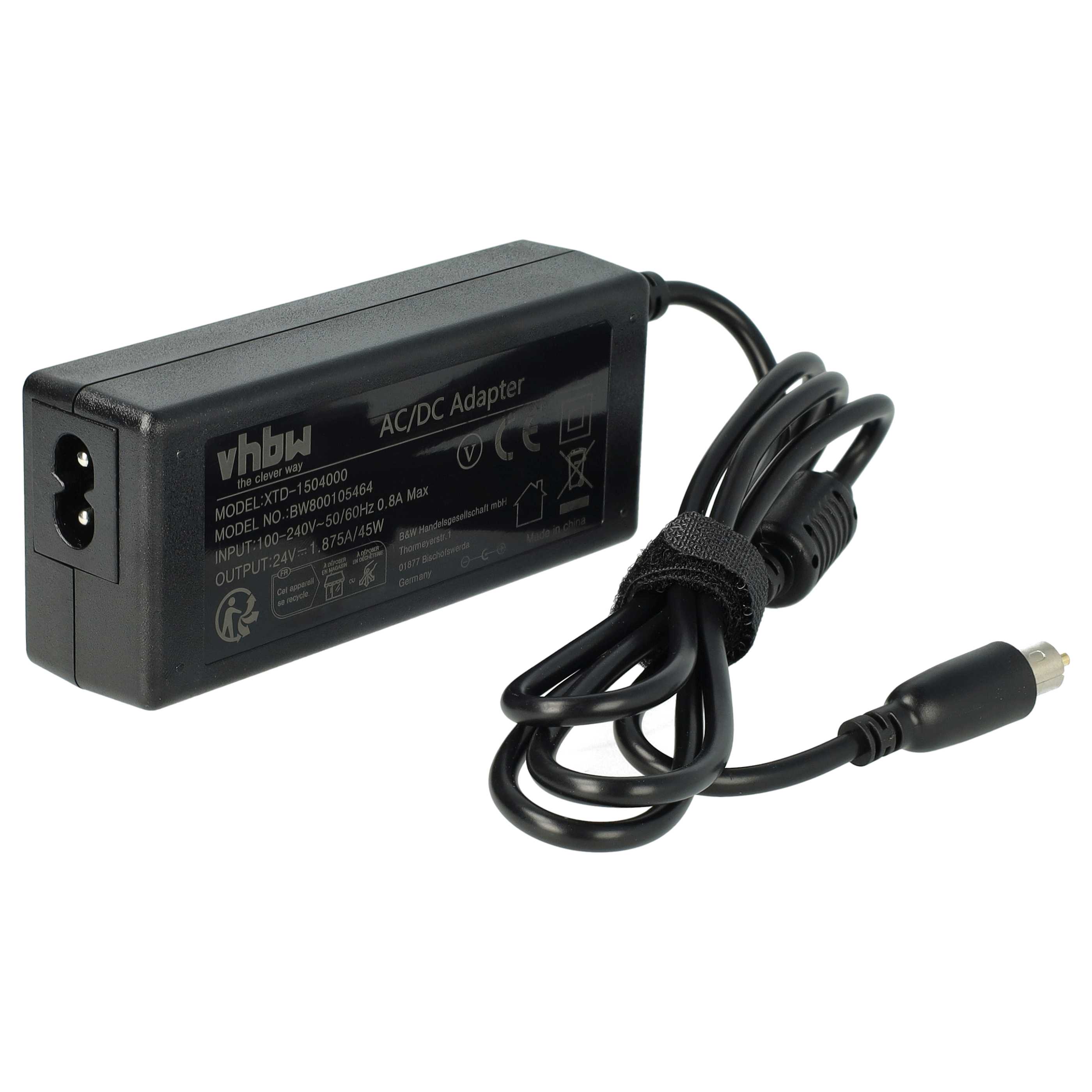 Mains Power Adapter replaces Apple M8576 for AppleNotebook, 45 W
