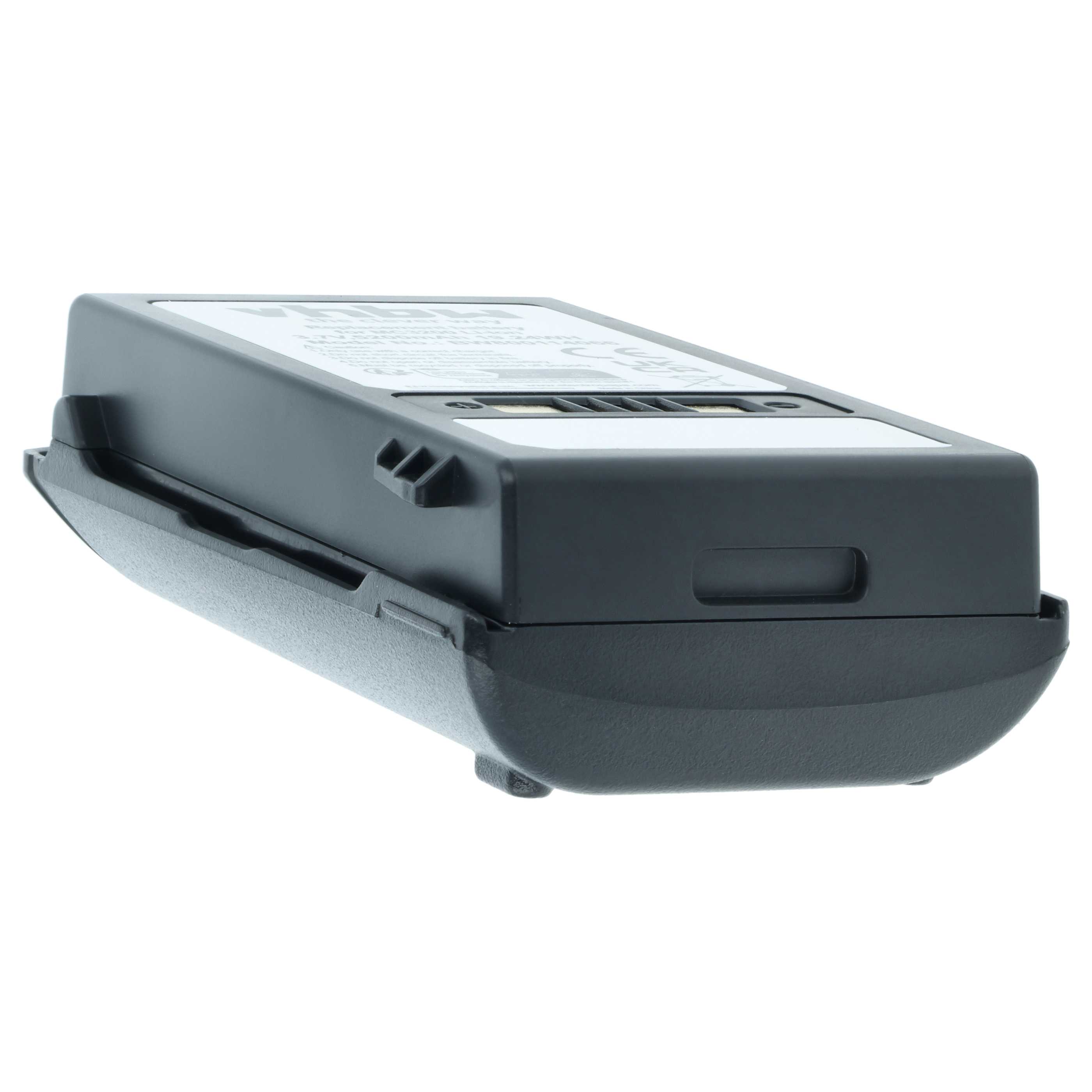 2x Battery replaces Motorola 82-000012-01, BT-000375 for Motorola Barcode Scanner POS - 5200 mAh 3.7 V