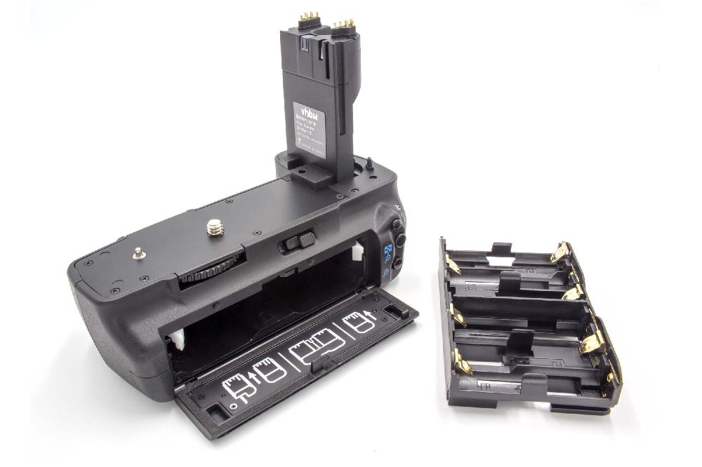 Battery Grip replaces Canon BG-E6 for Canon Camera - Incl. Mode Dial