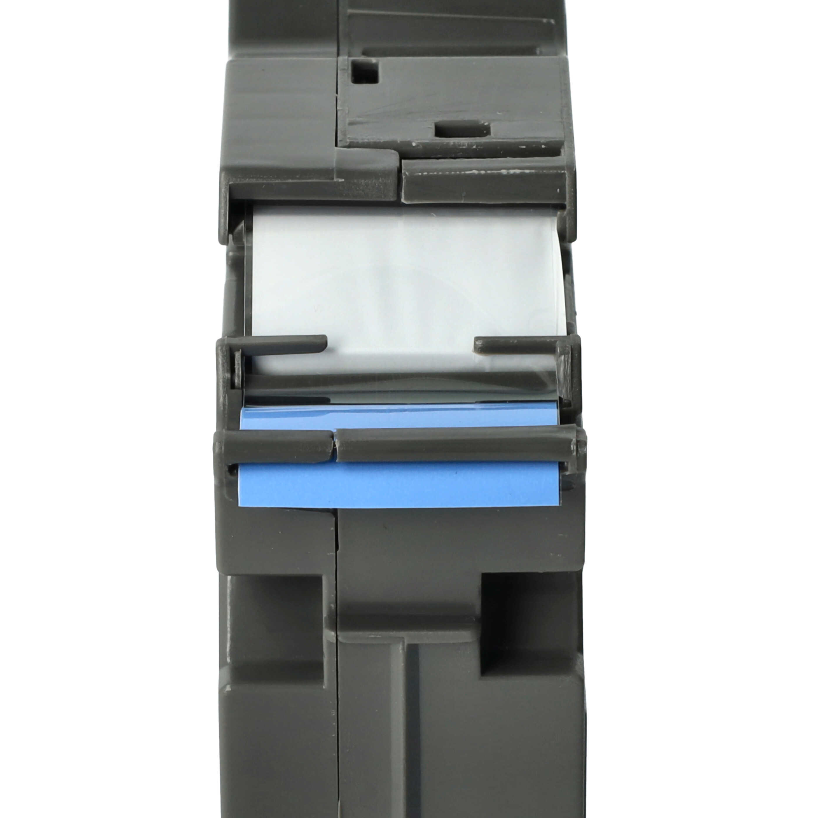 Casete cinta escritura reemplaza Brother TZE-555, TZ-555 Blanco su Azul