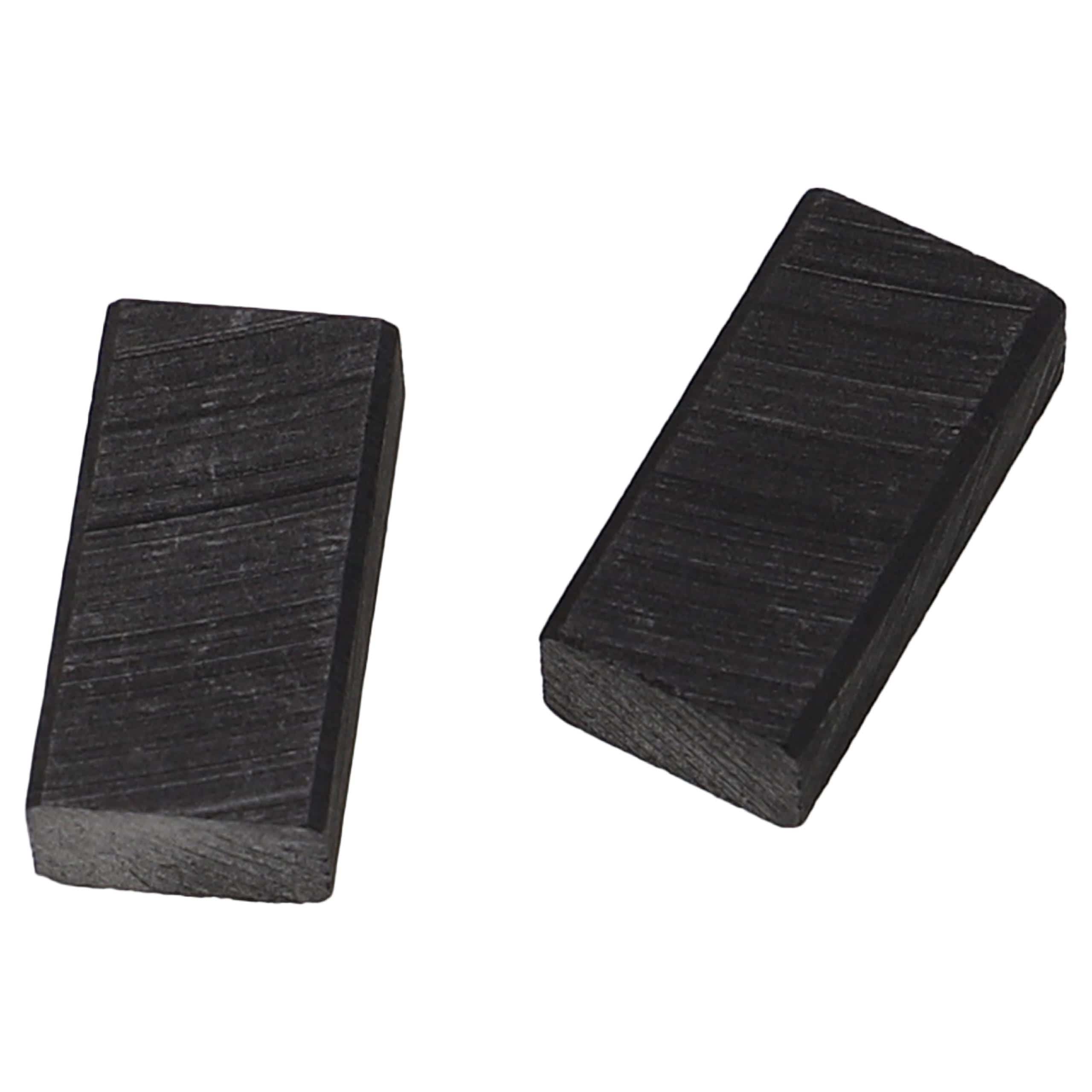 2x Spazzola carbone per utensili Collomix R 1000, RGE 100, RGE 1000, 5,4 x 8,4 x 16 mm - Carboncini