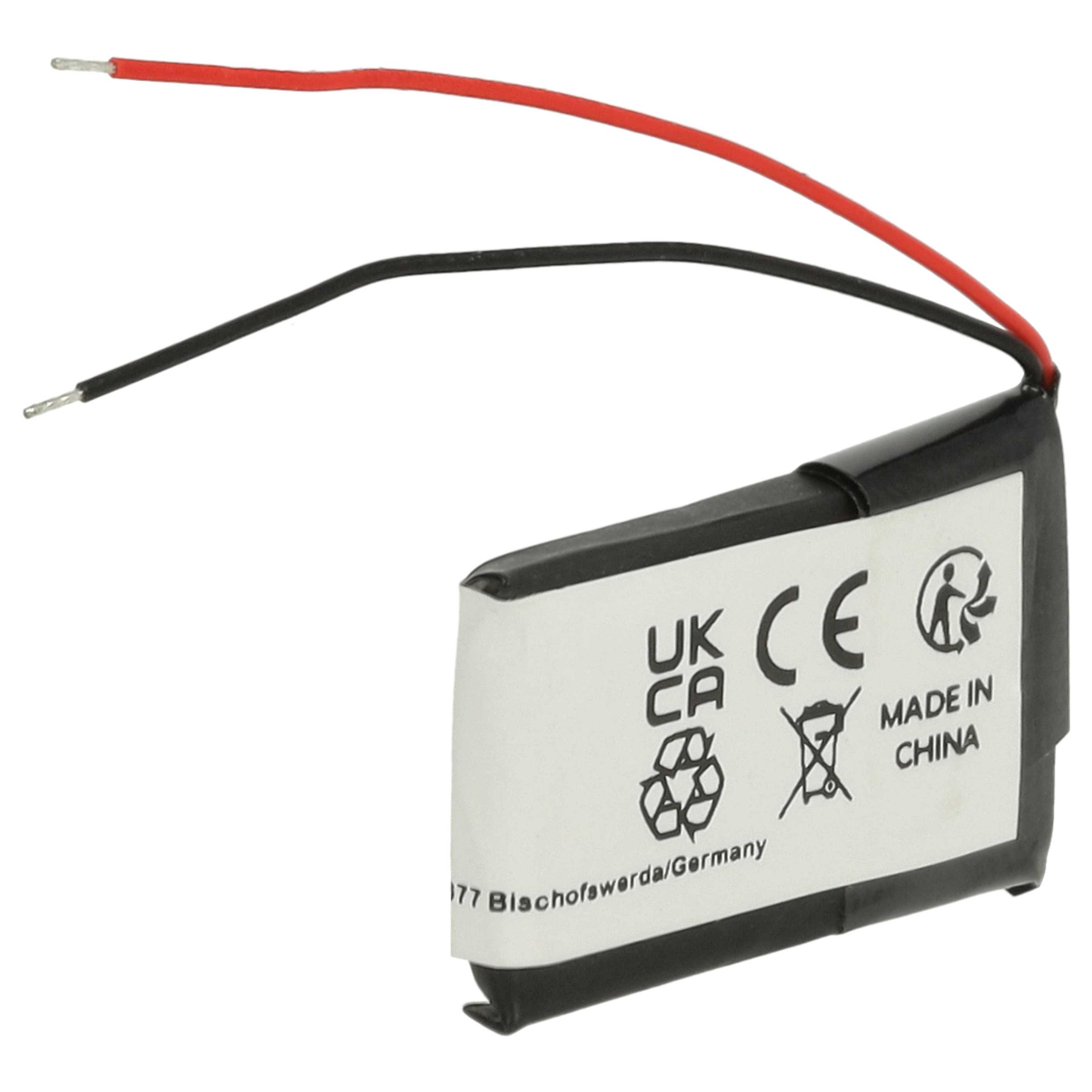 Batteria sostituisce Garmin 361-00088-00 per smartwatch - 80mAh 3,7V Li-Poly