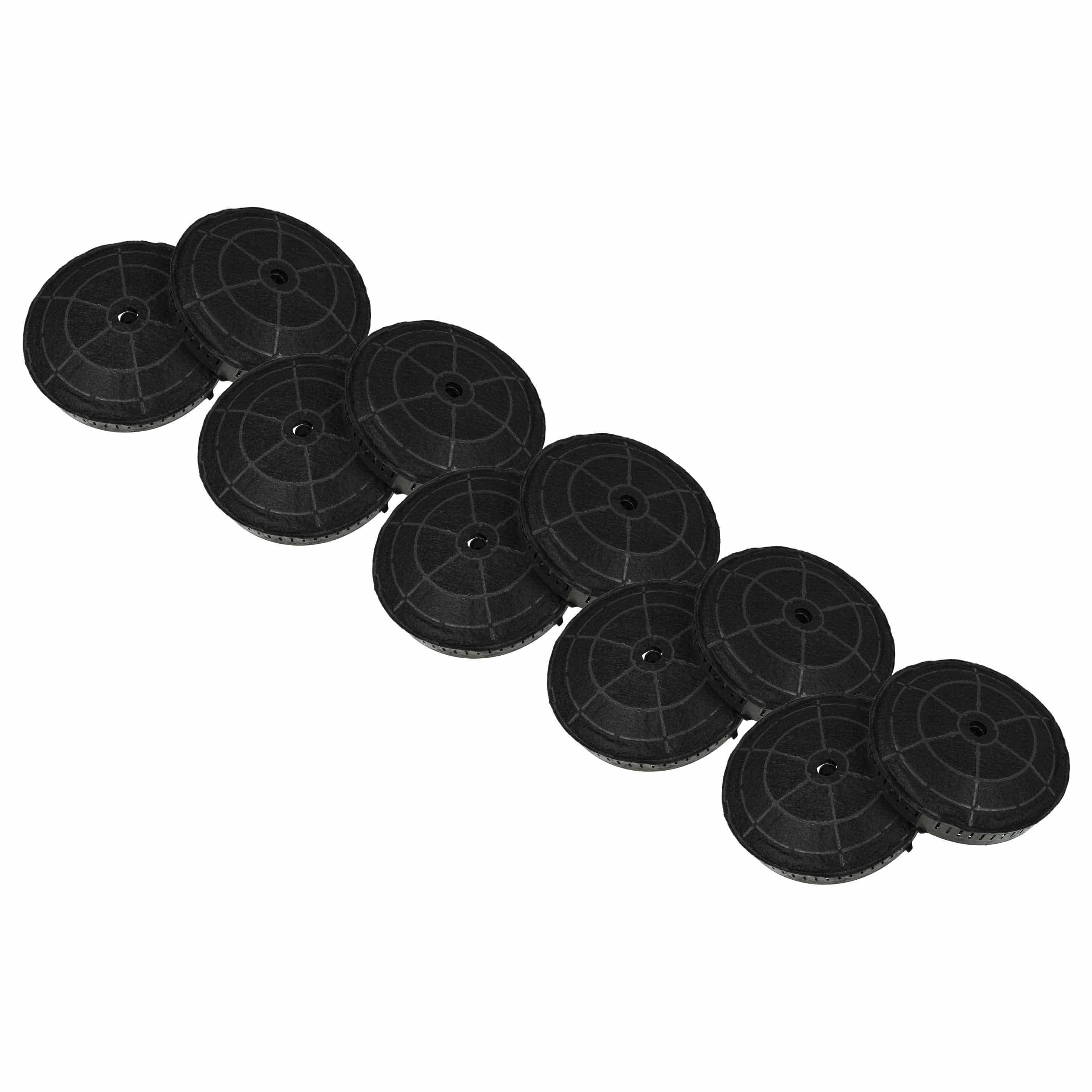 10x Filtres à charbon actif remplace AEG 405517113/8, 4055171138, 405521750, 405517113 pour hotte Zanussi