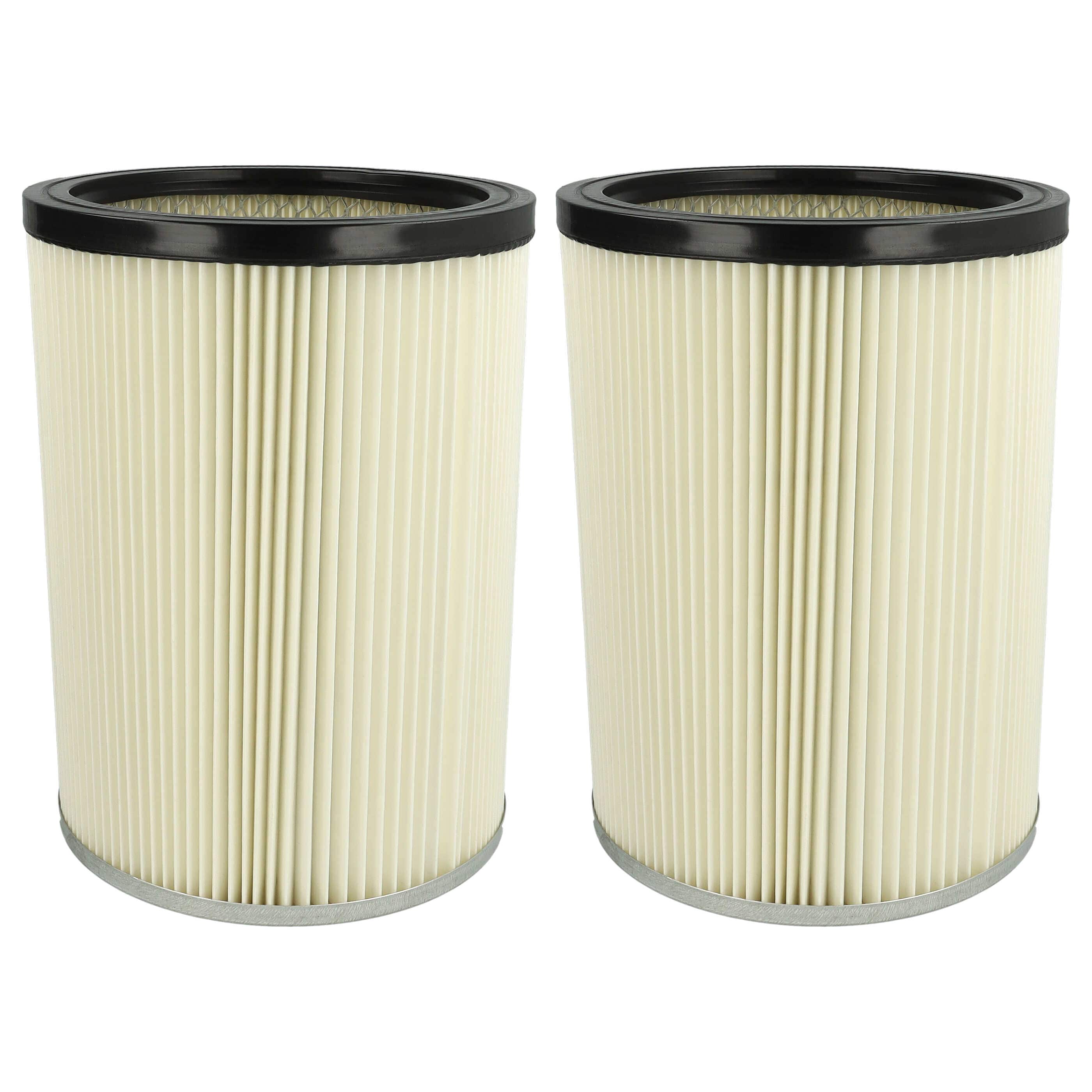 2x Filtro reemplaza Kärcher 6.904-325.0, 6.904-048.0 para aspiradora Kärcher, blanco