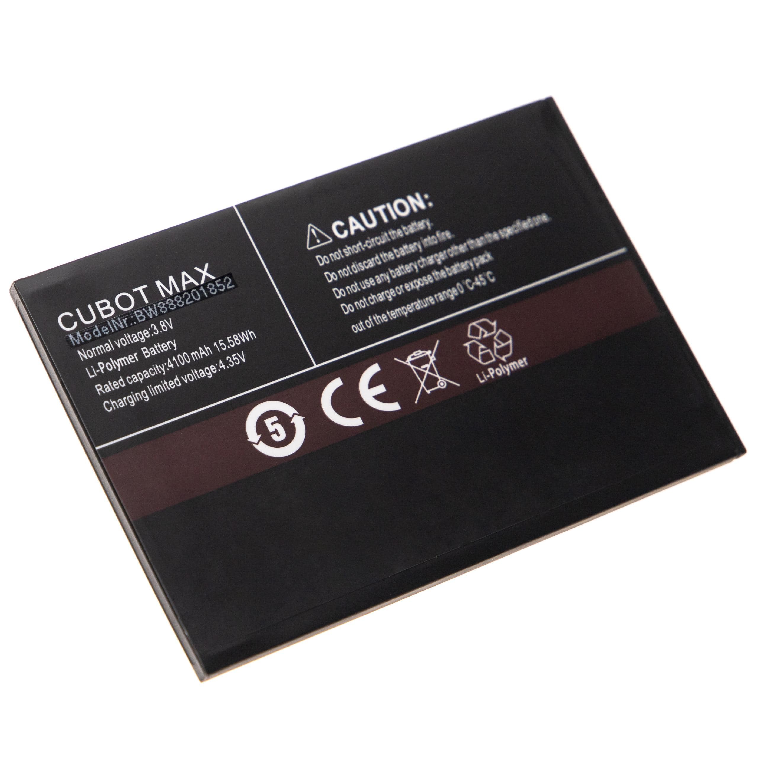 Akumulator do telefonu smartfona Cubot - 4100 mAh 3,8 V LiPo