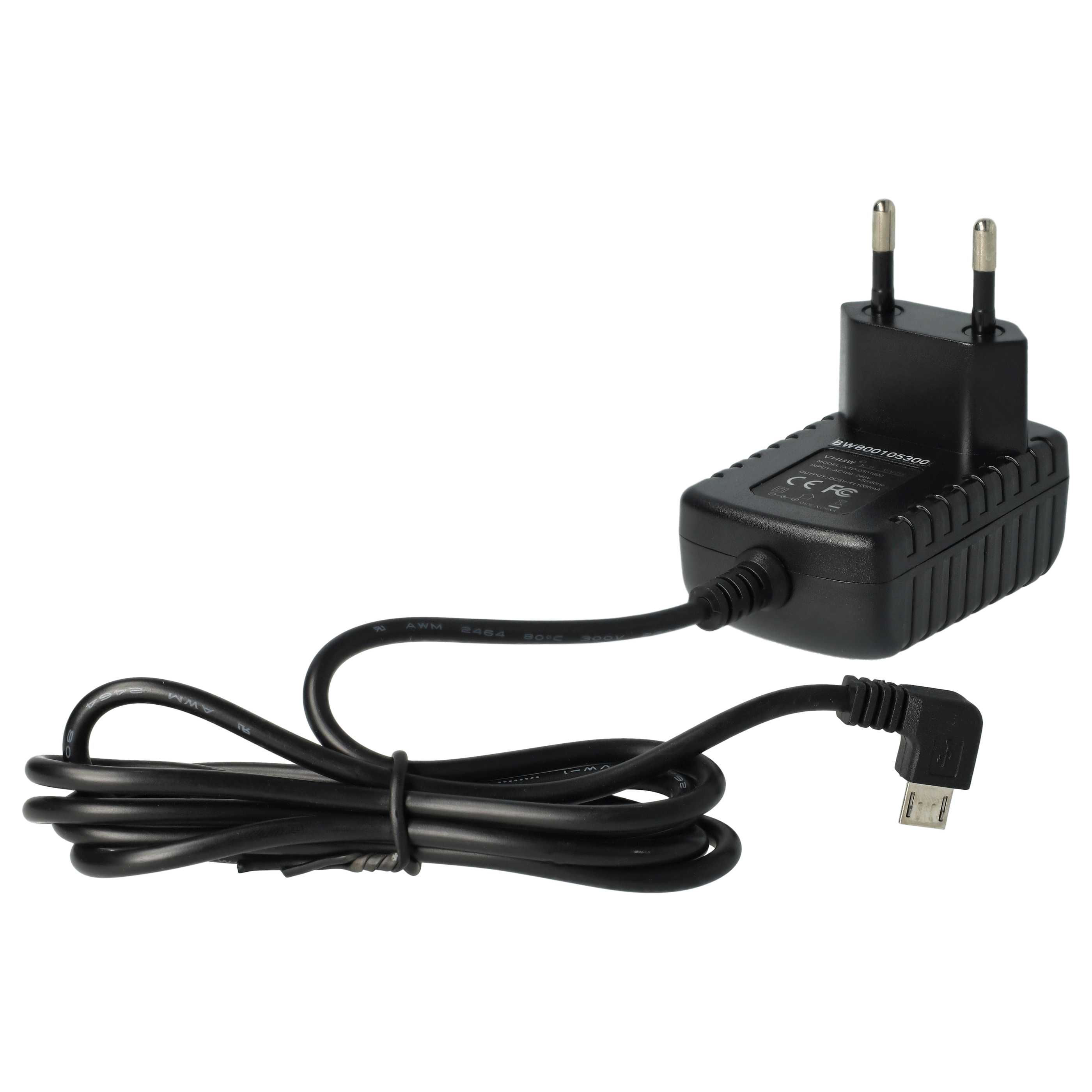Micro USB Charger replaces Philips CP1759/01, CP1484/01 for Philips Electric Devices etc. - 1.0 A / 5 V
