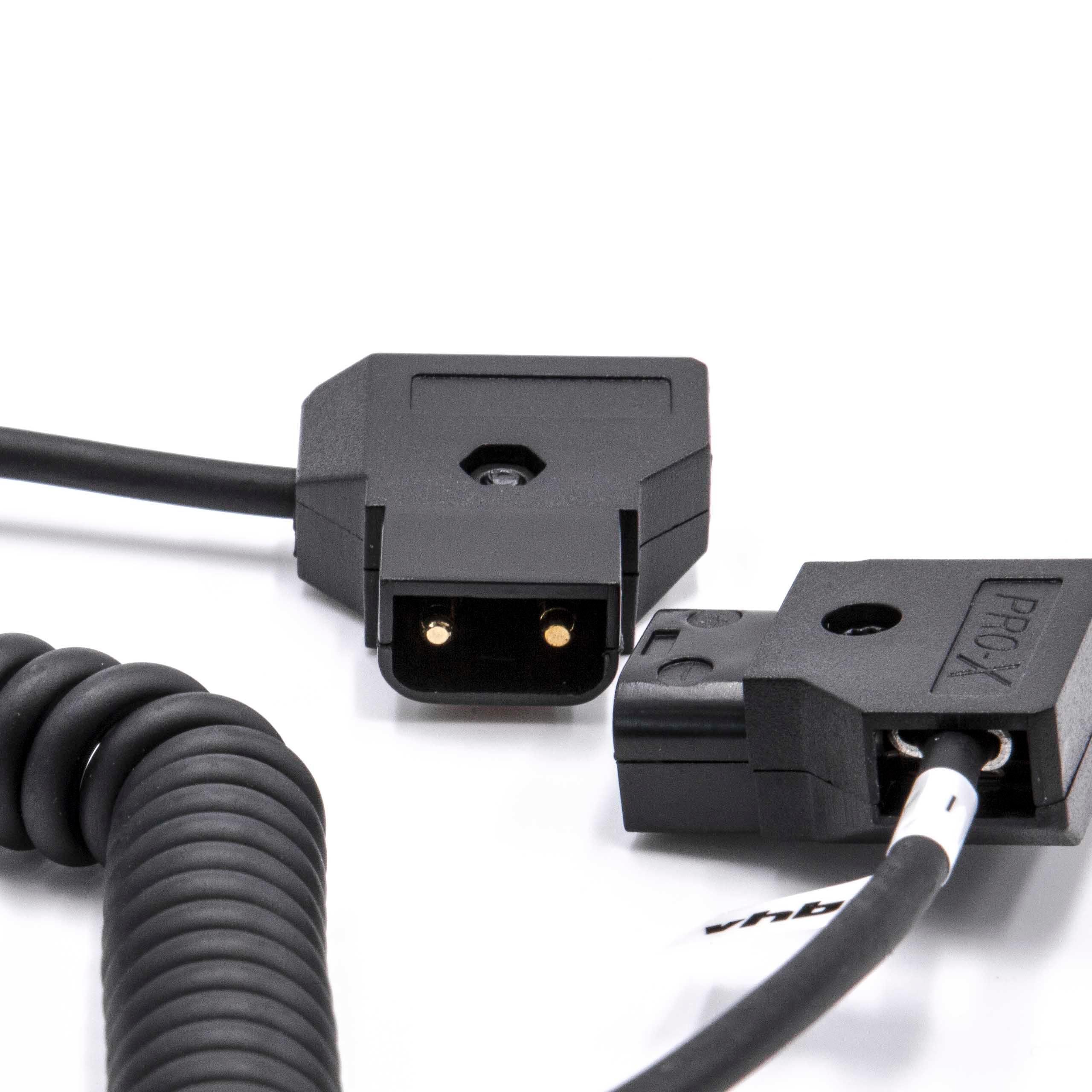 Cable adaptador D-Tap (m) a D-Tap (m) para cámara Anton Bauer D-Tap, Dionic - negro