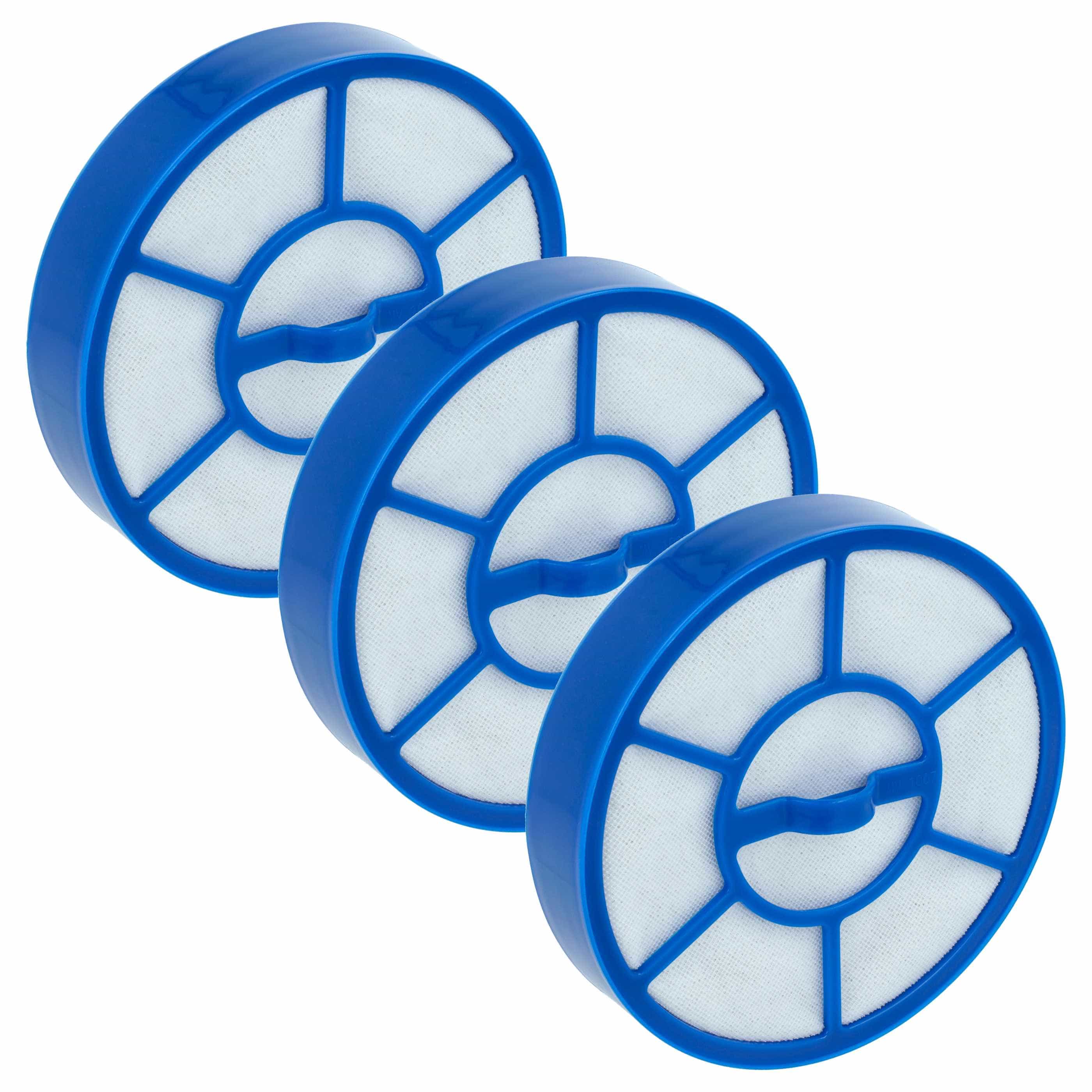 3x Filter suitable for Medion MD 15327 Vacuum Cleaner