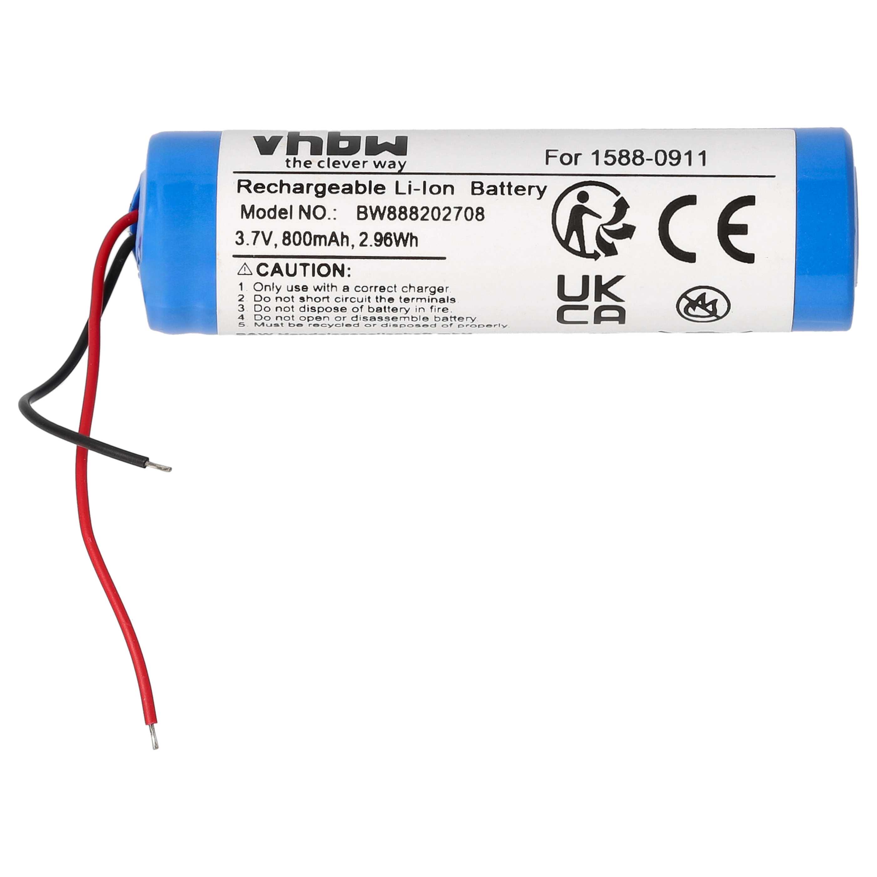 Charging Station Battery replaces Sony 1588-0911 - 800 mAh 3.7 V Li-Ion