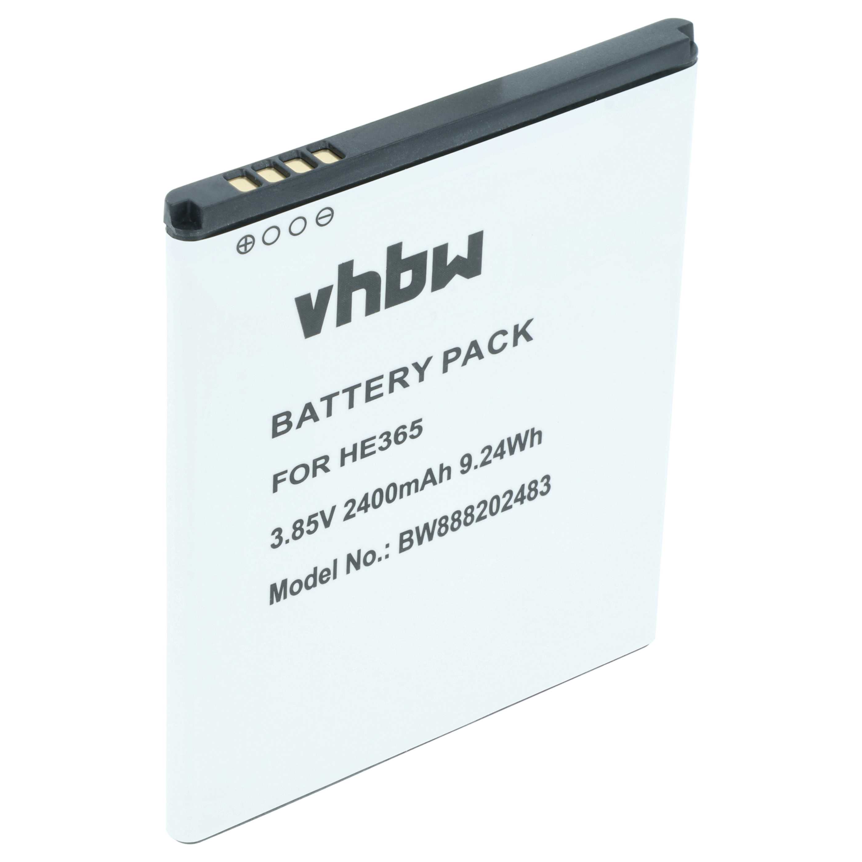 Akumulator do telefonu smartfona zamiennik Nokia HE365 - 2400 mAh 3,85 V Li-Ion