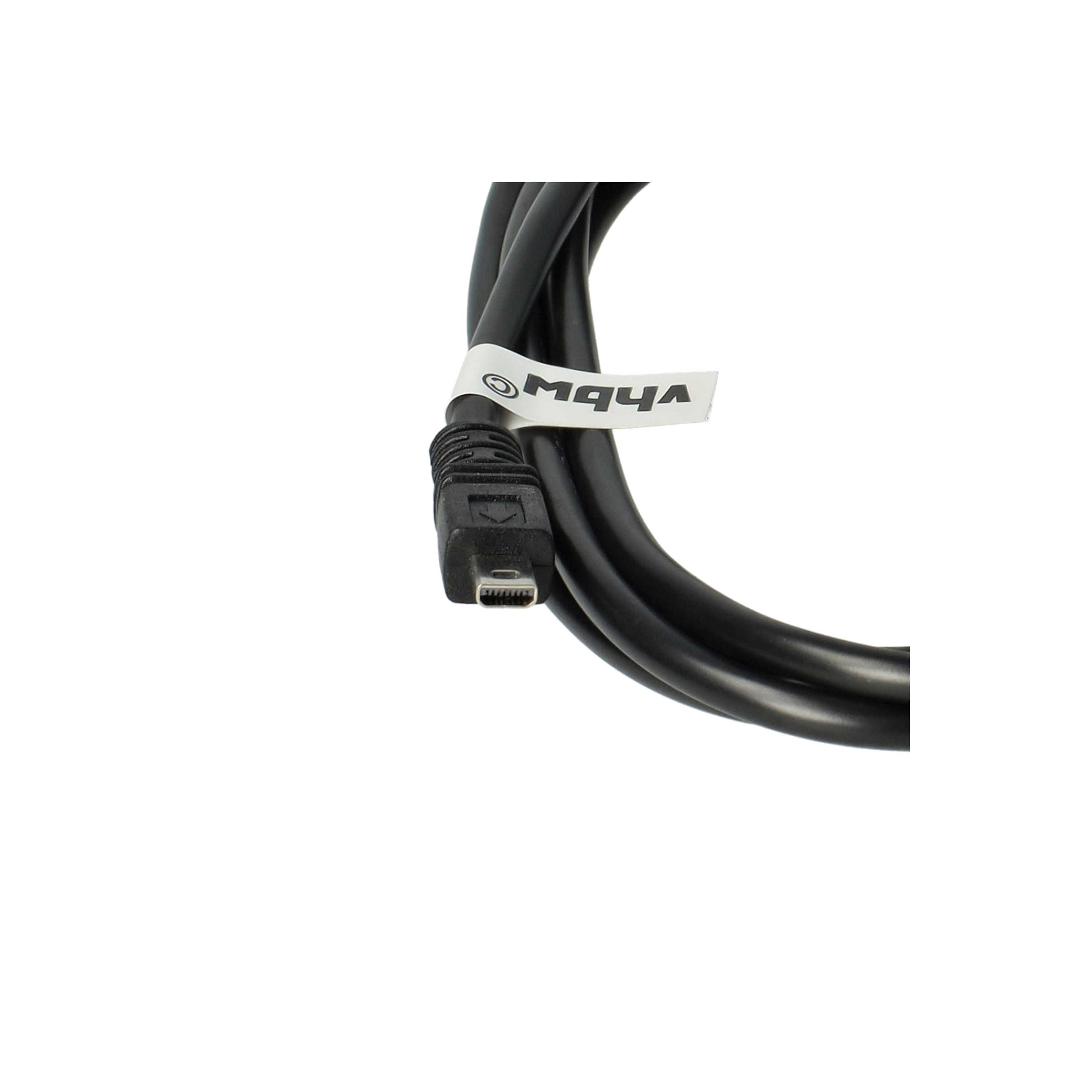 2x USB Data Cable replaces Casio EMC-5U for Fujifilm Camera etc. - 150 cm